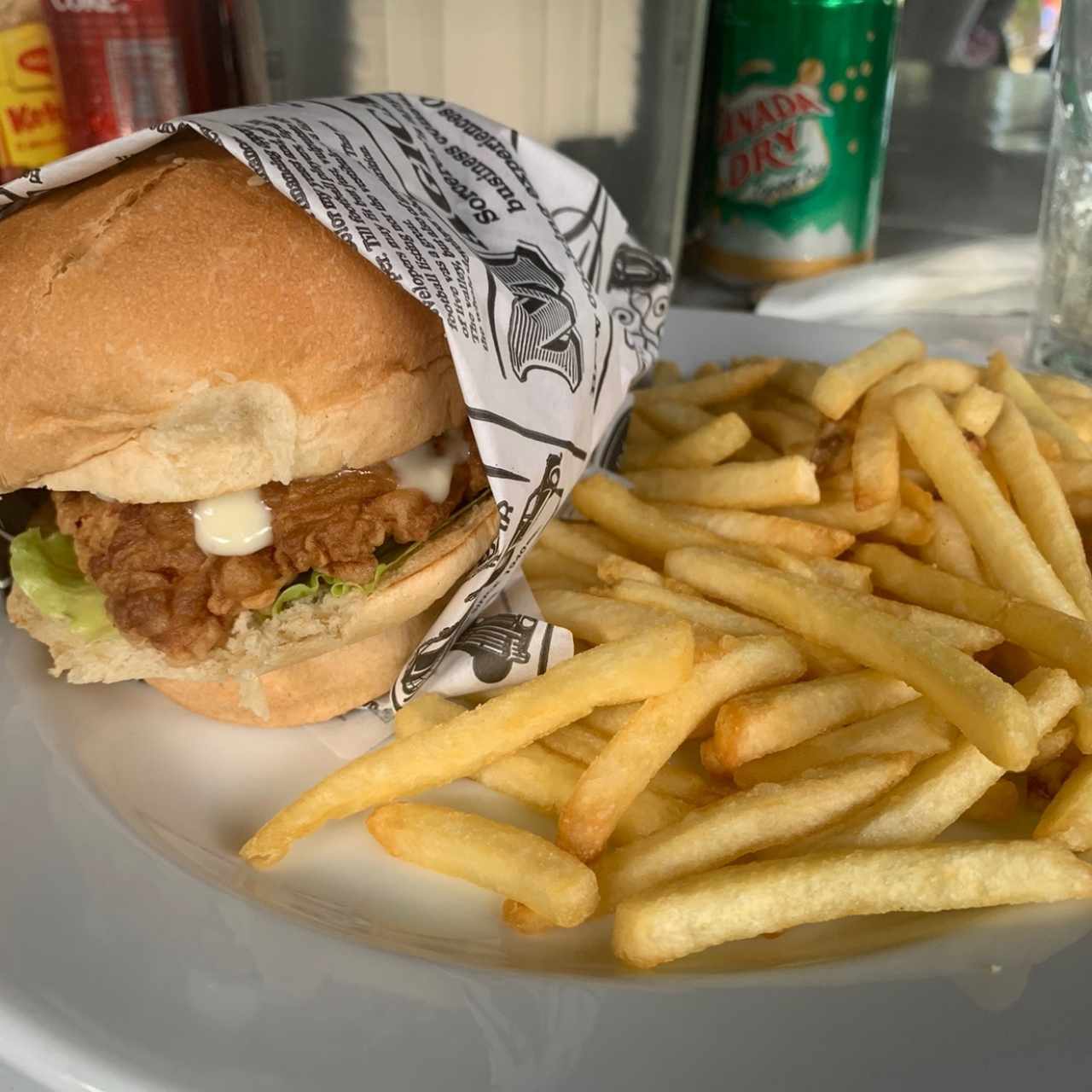 Hamburguesas - Buffalo Chicken Burger