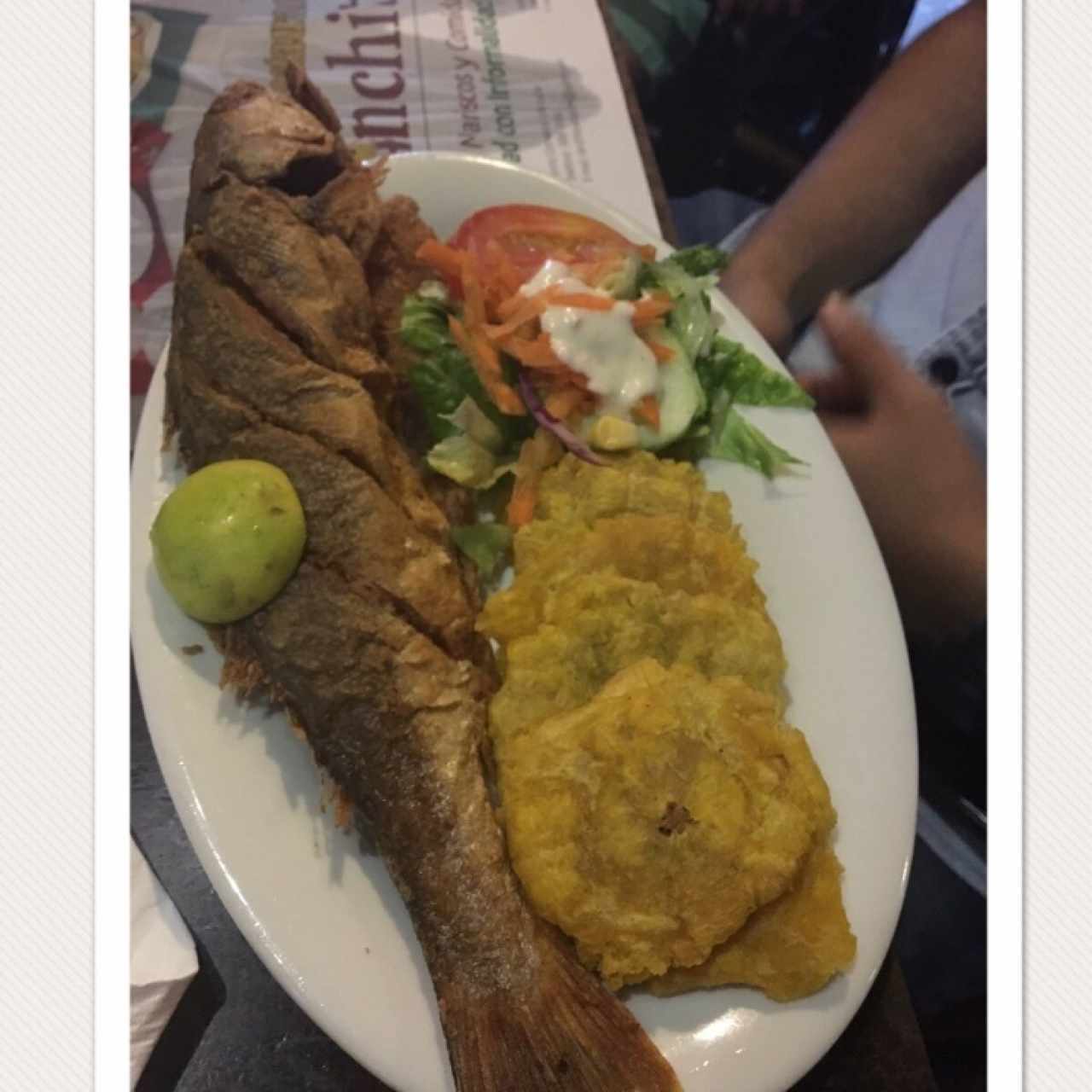 Pescado frito 