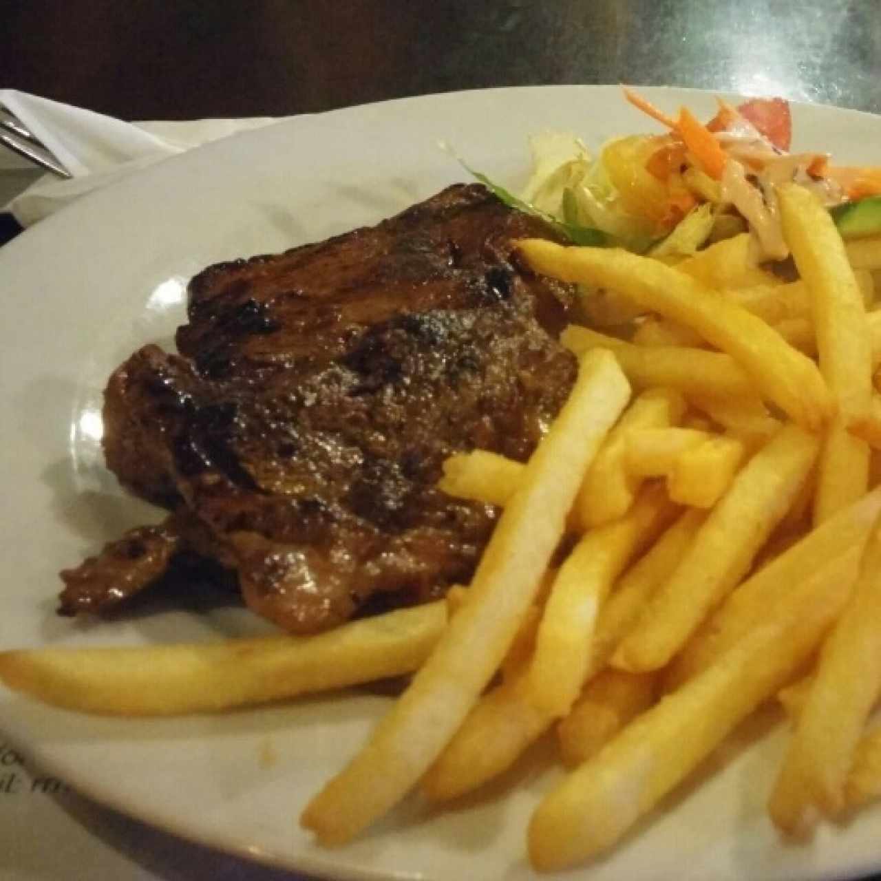 Rib Eye con papas