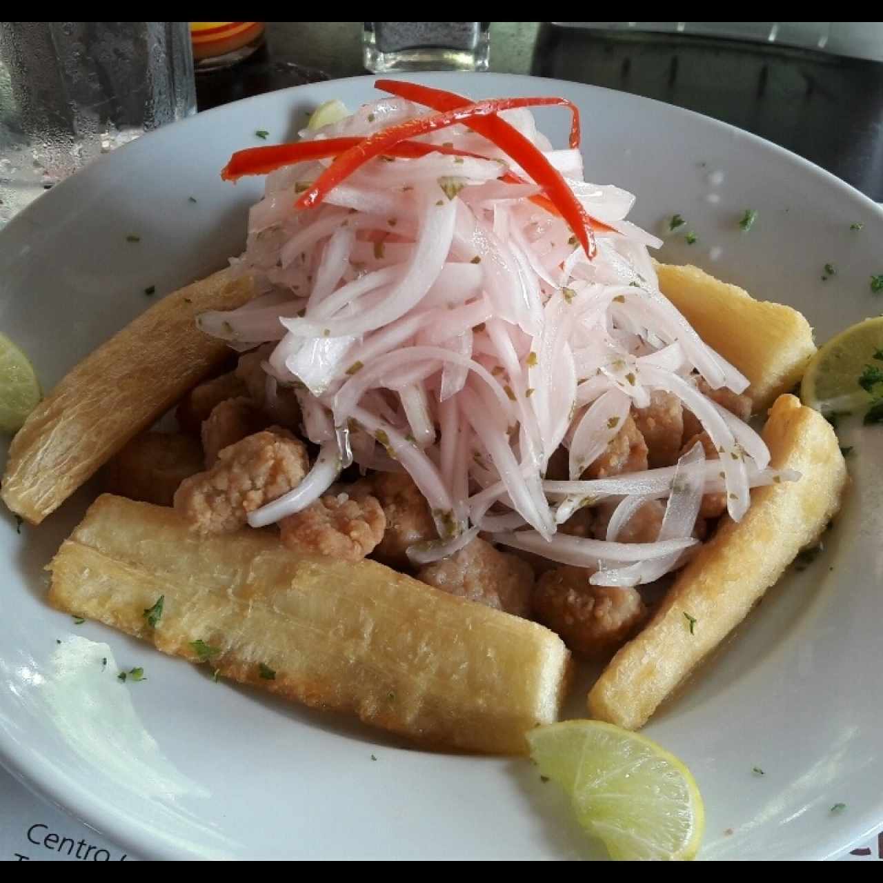 Ceviche frito