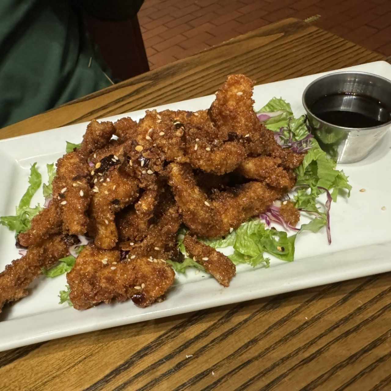 FRIDAYS SIGNATURE WHISKEY-GLAZED SESAME CHICKEN STRIPS