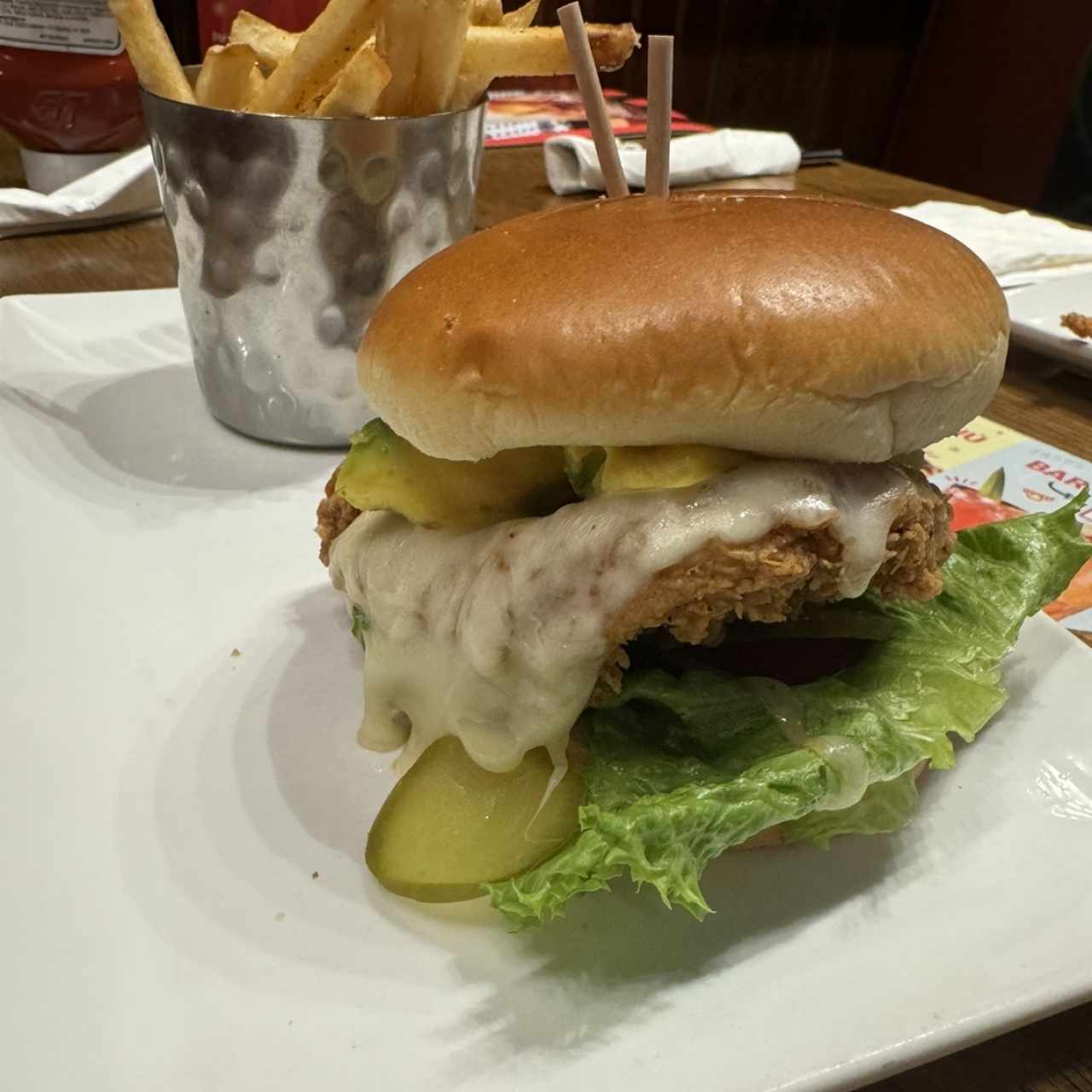 BLACKENED CAJUN CHICKEN SANDWICH