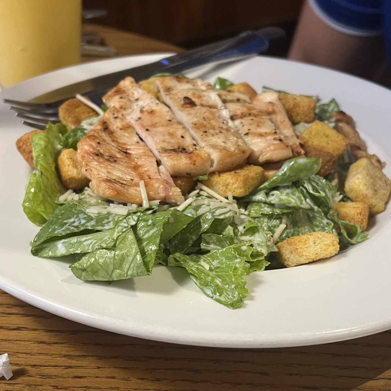 GRILLED CHICKEN CAESAR SALAD