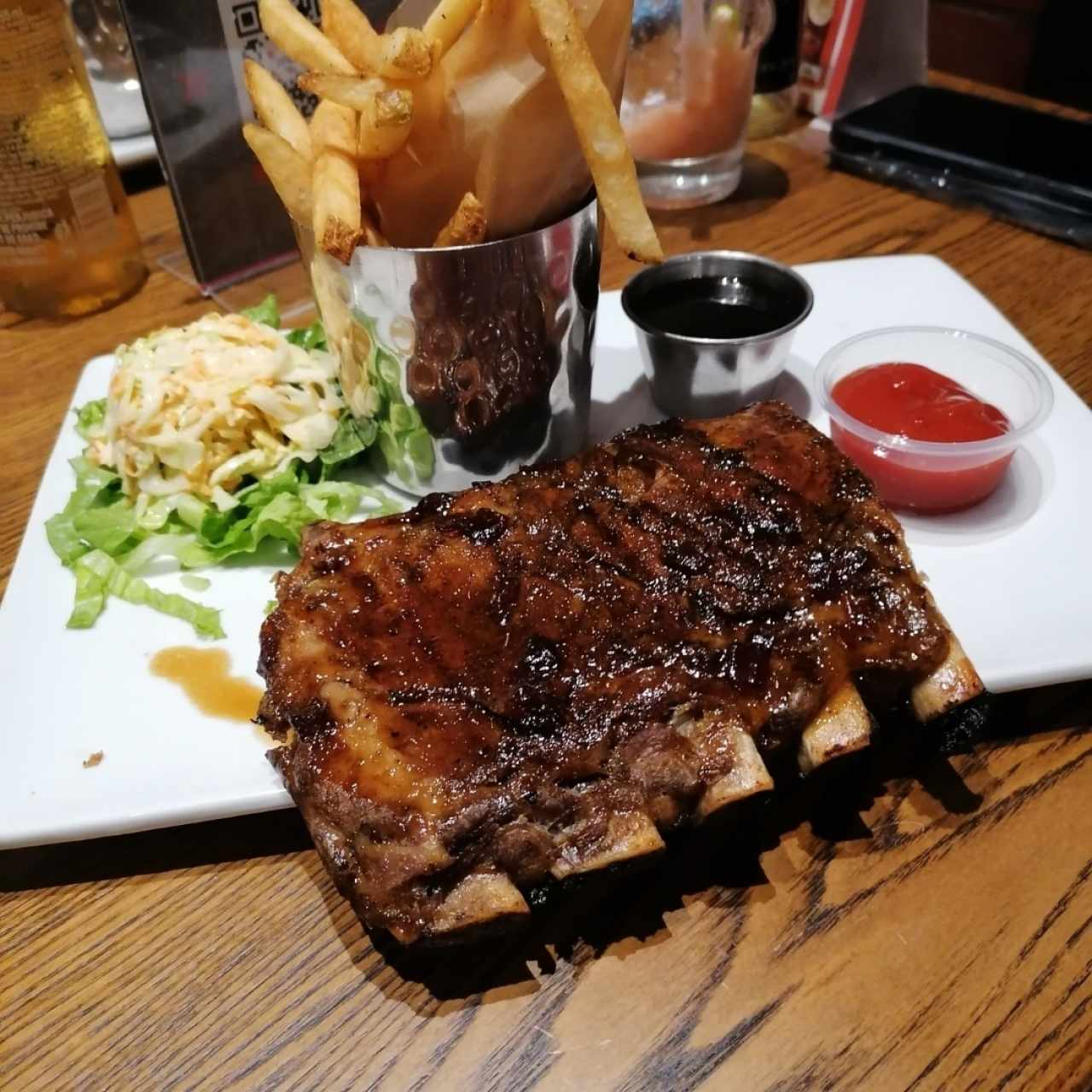 Fridays Ribs half