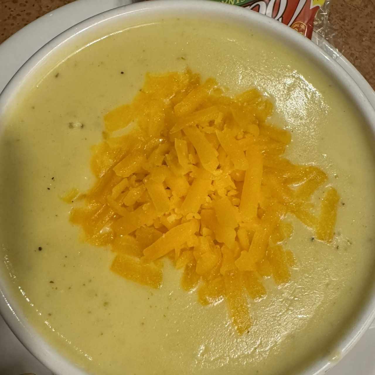 BROCCOLI CHEESE SOUP