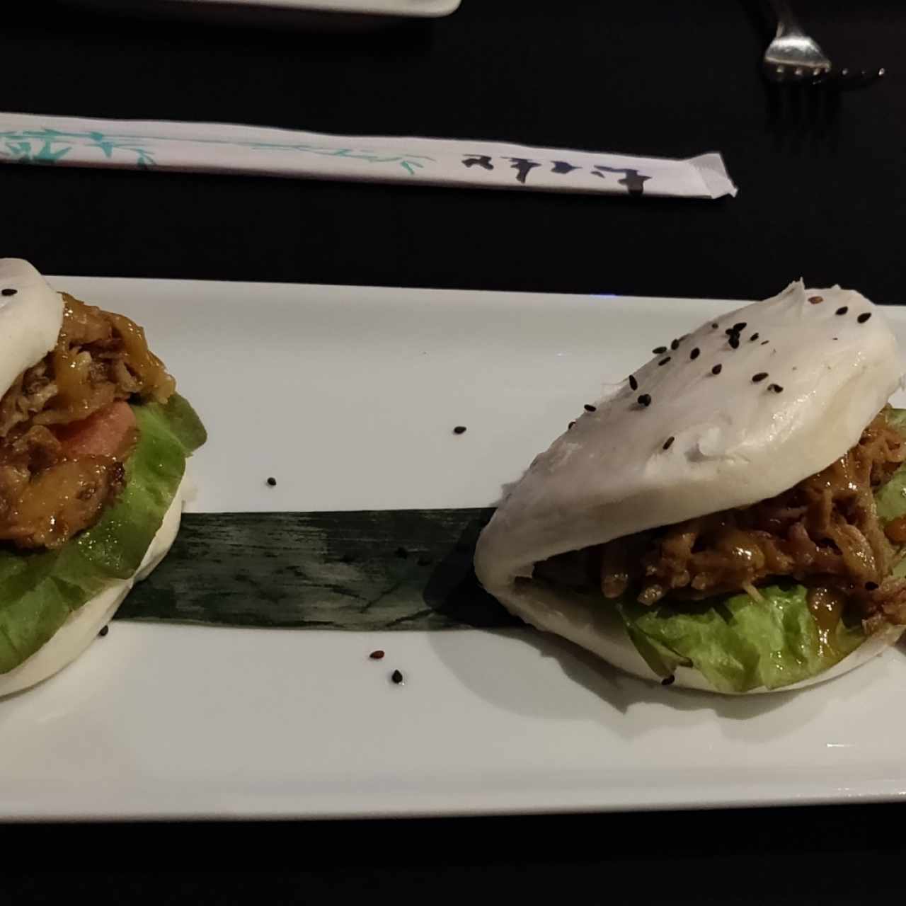 Bao buns de costilla (2 unidades)