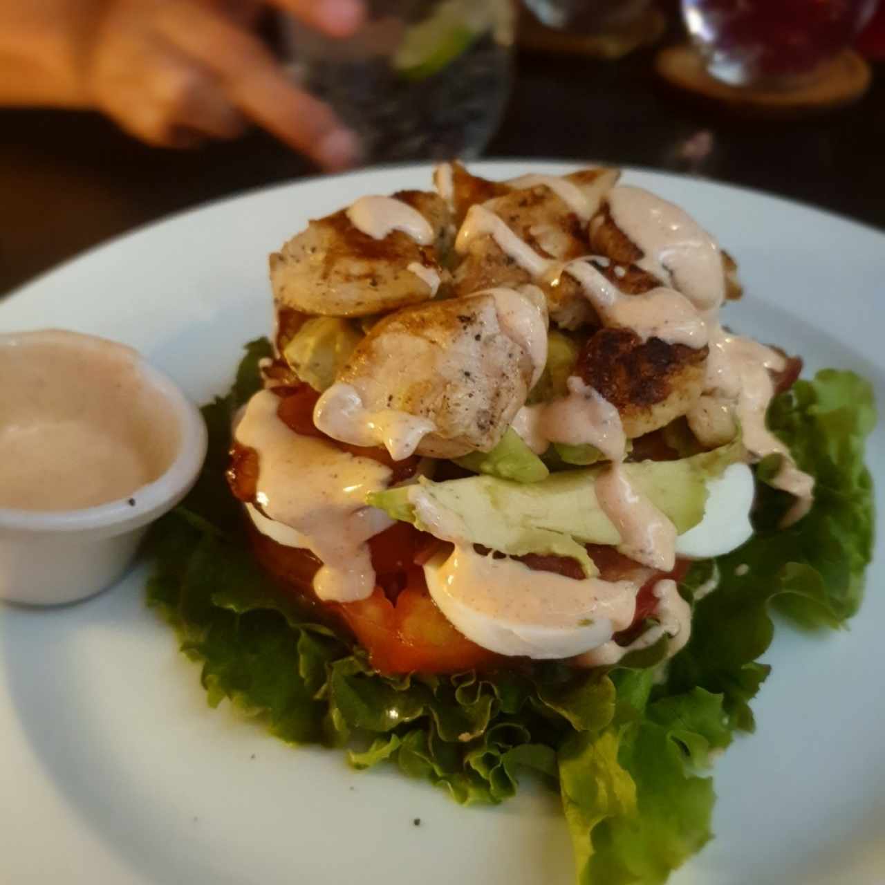 Ranch Salad with chicken
