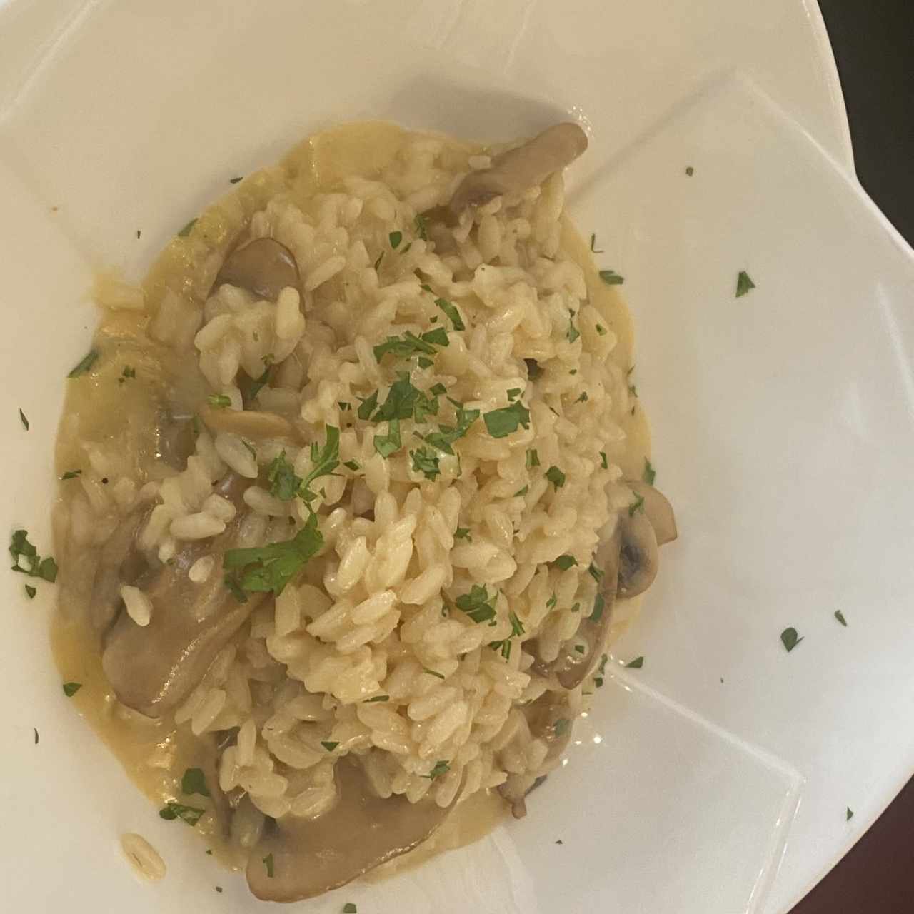 Risotto de hongos