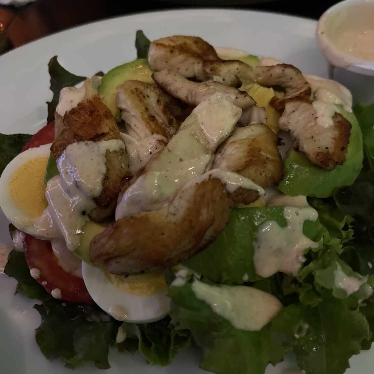 Ensalada de pollo