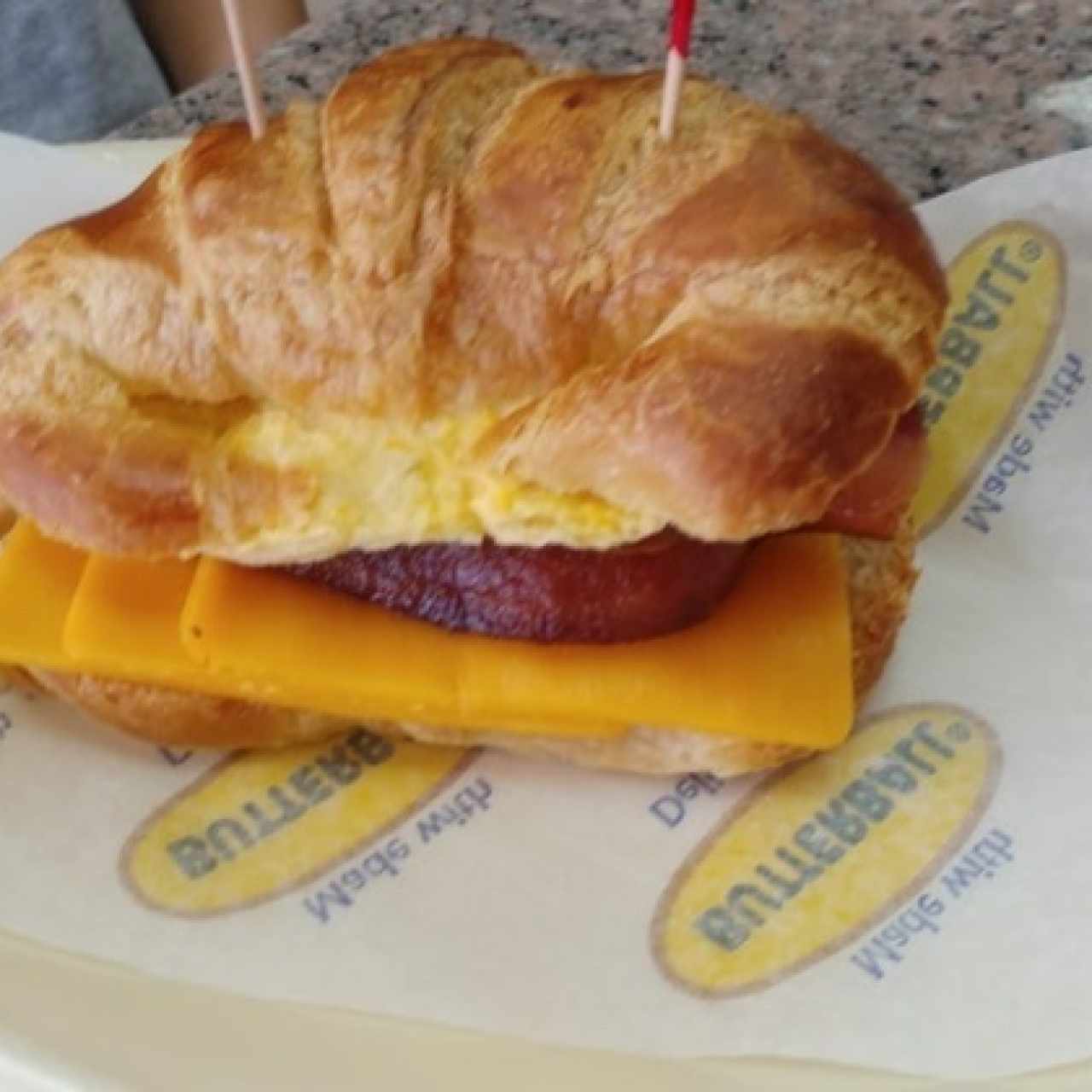 Cheese/Egg/Bacon Croissant