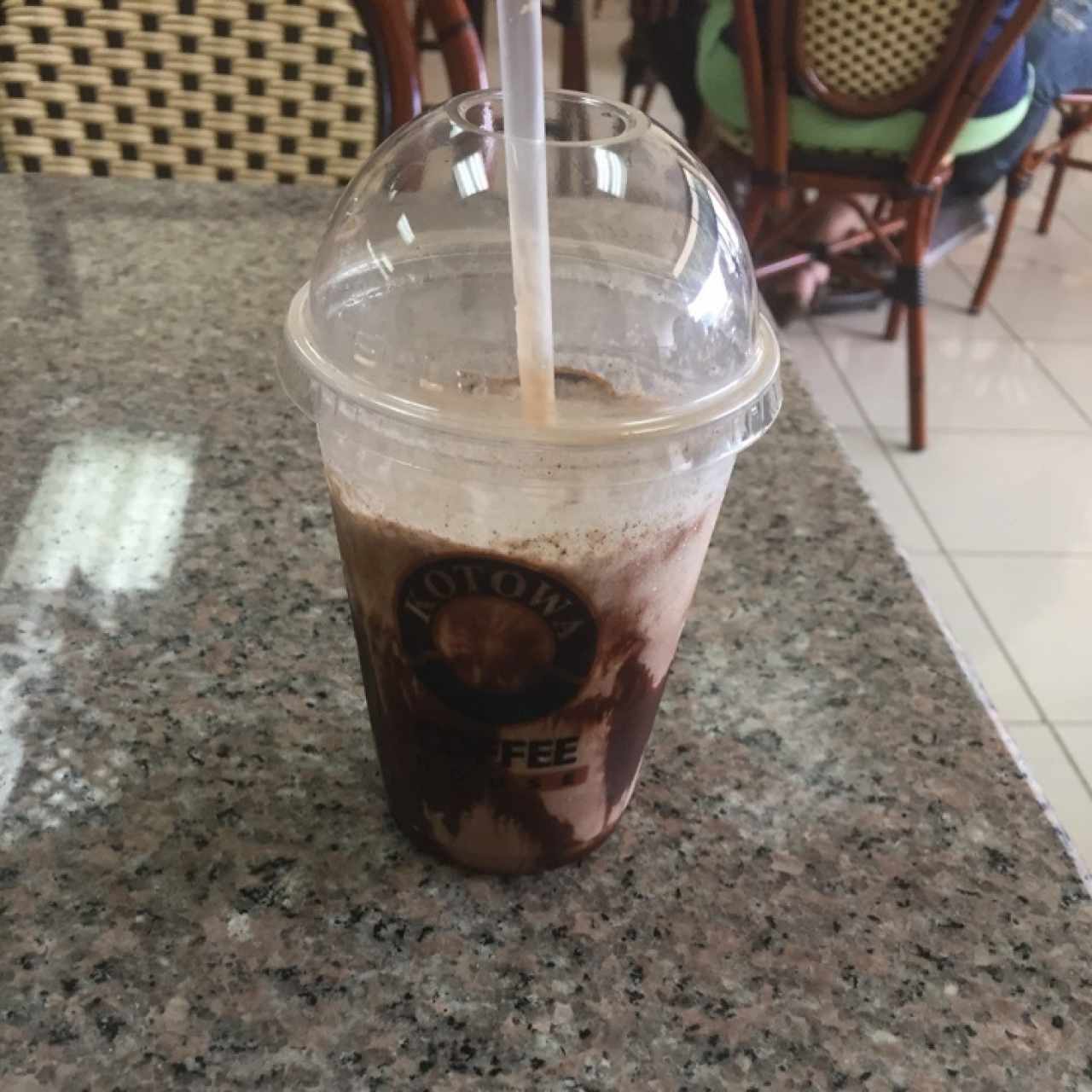 Frappé de Mocha sin Crema Batida