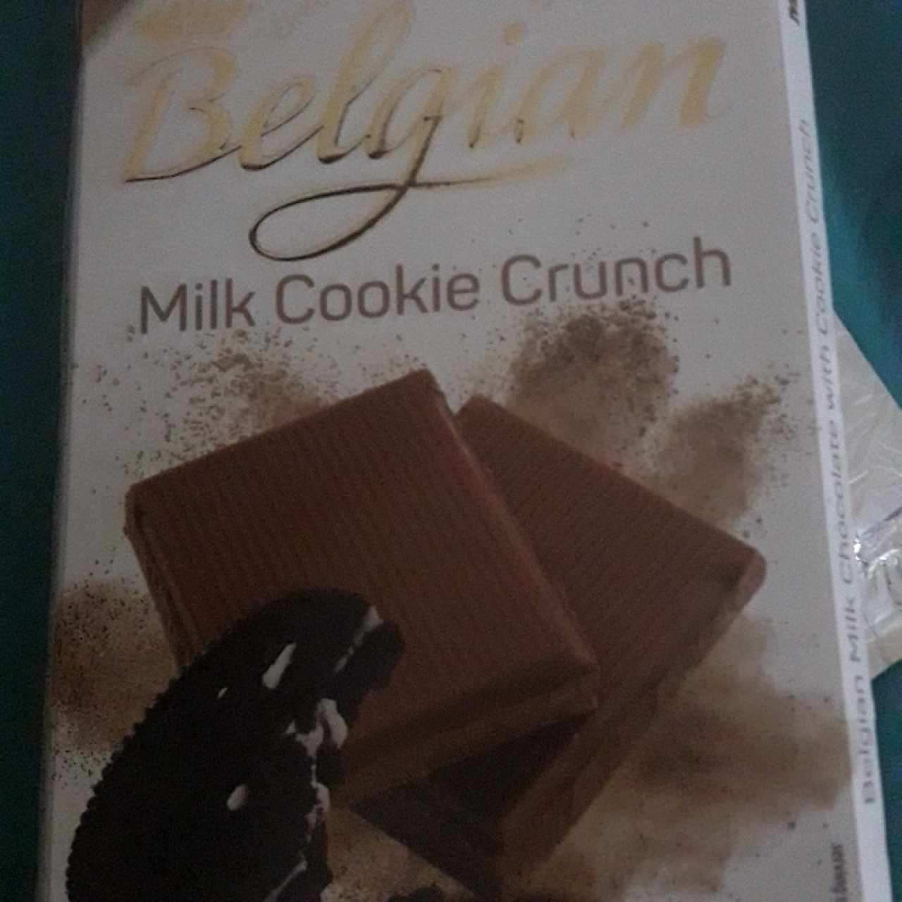 belgian milk cookie crunch