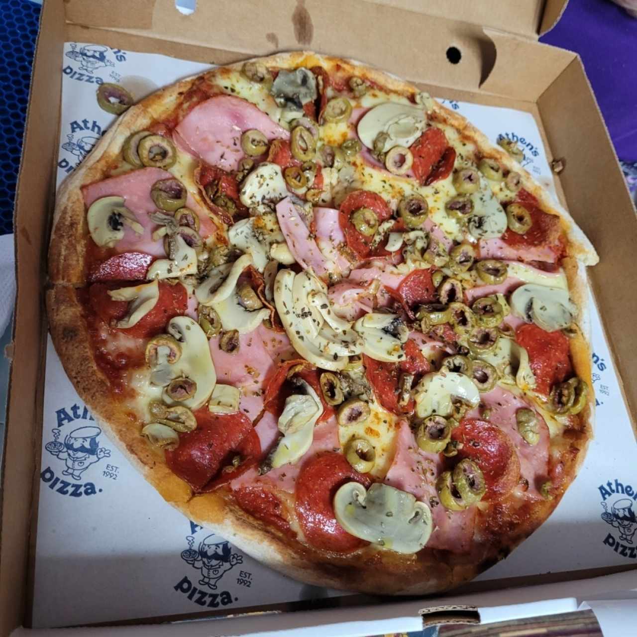 Pizza combinación 