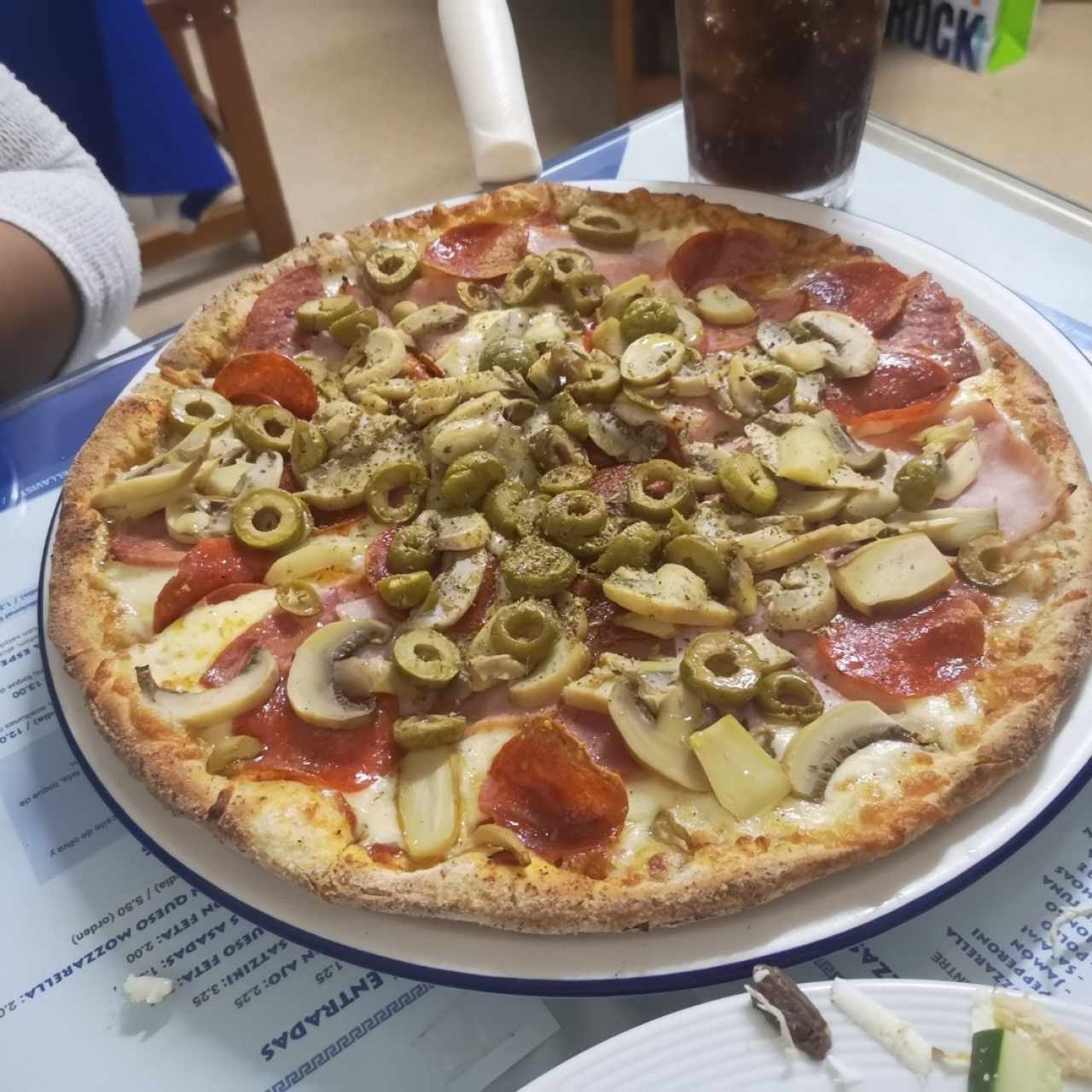 pizza de combinación