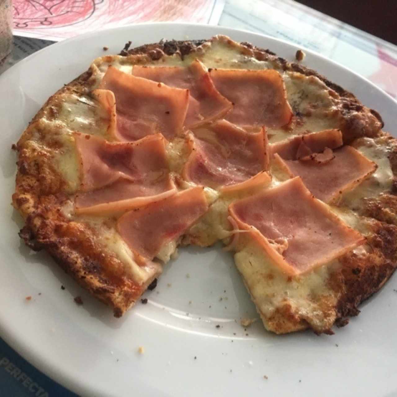 Pizza de Jamón