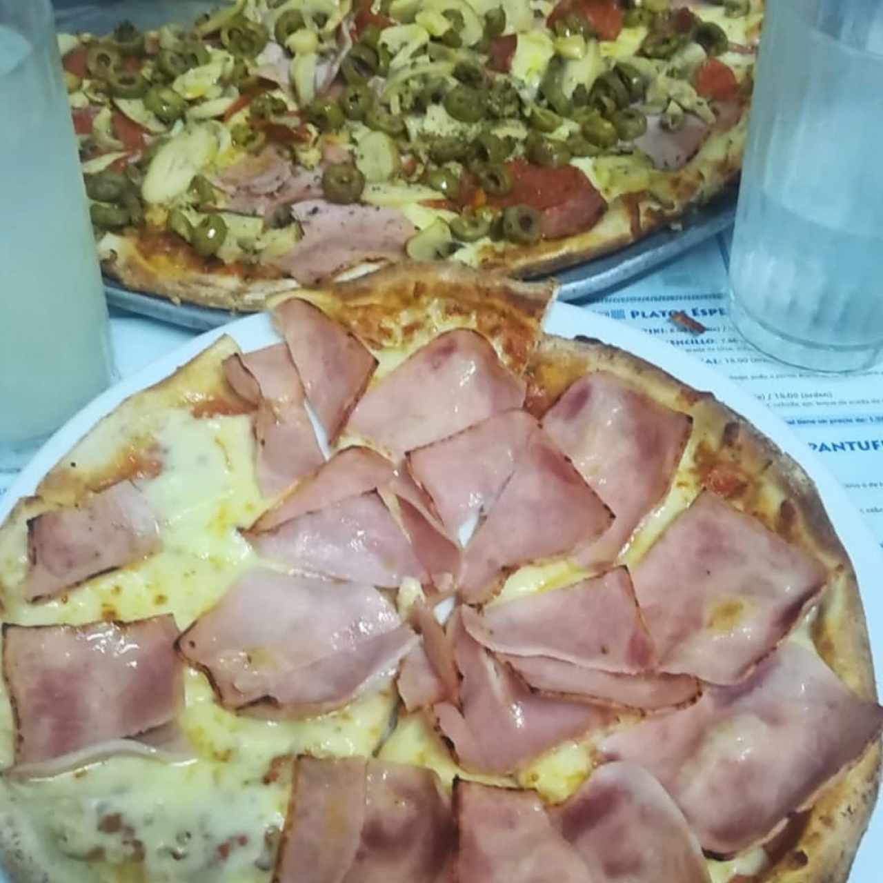 Pizza de Jamon - Pizza de Combinación 