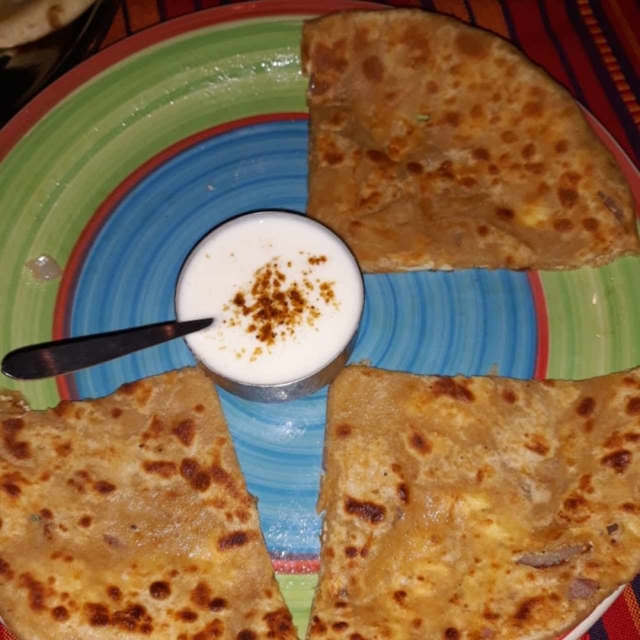 Paneer paratha