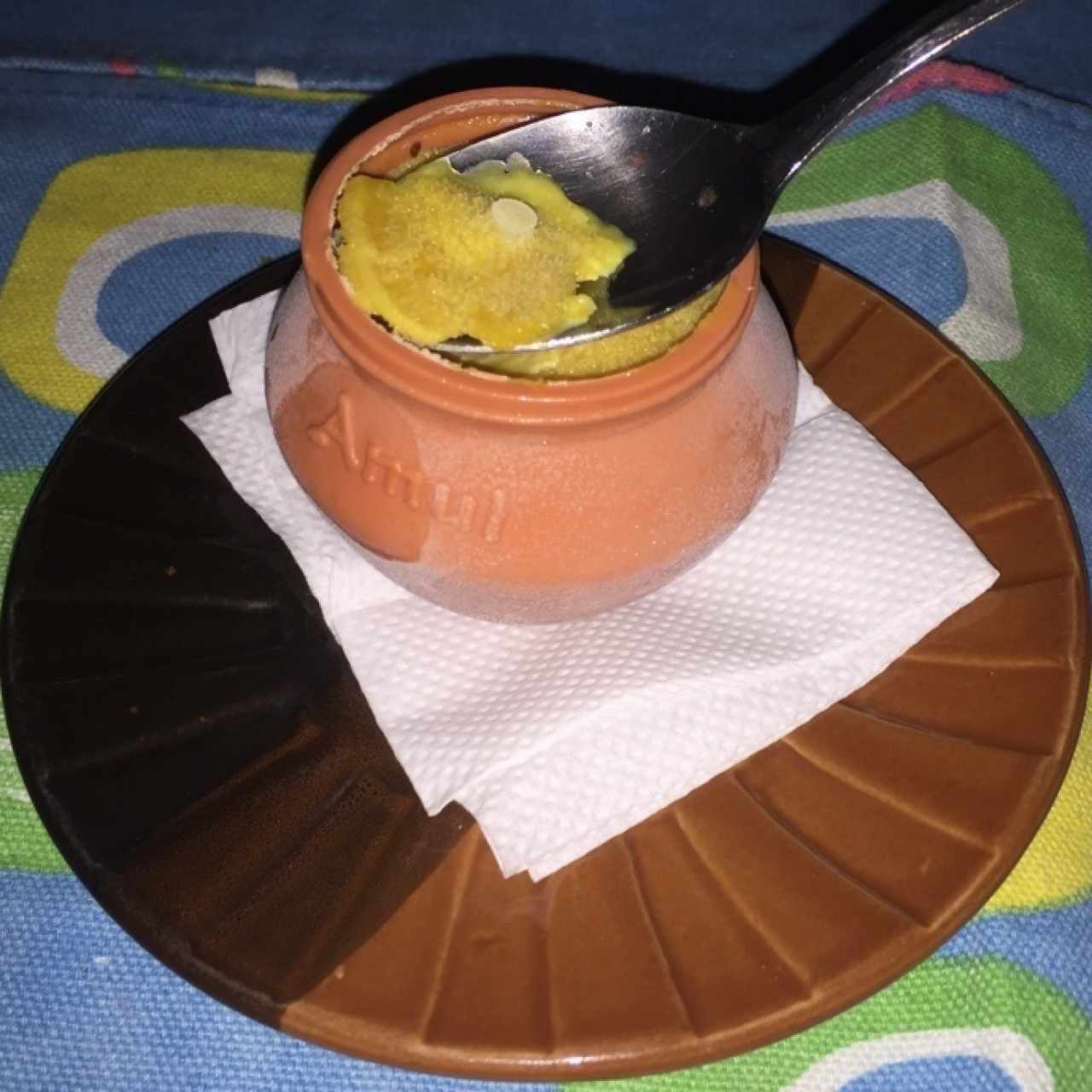 Helado de Azafrán