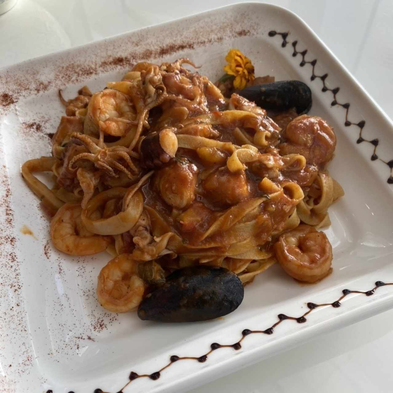 Fettuccine marinero 