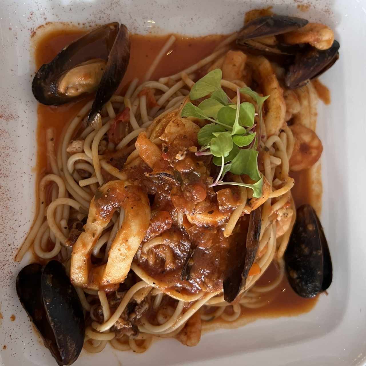 Spaghetti marinero
