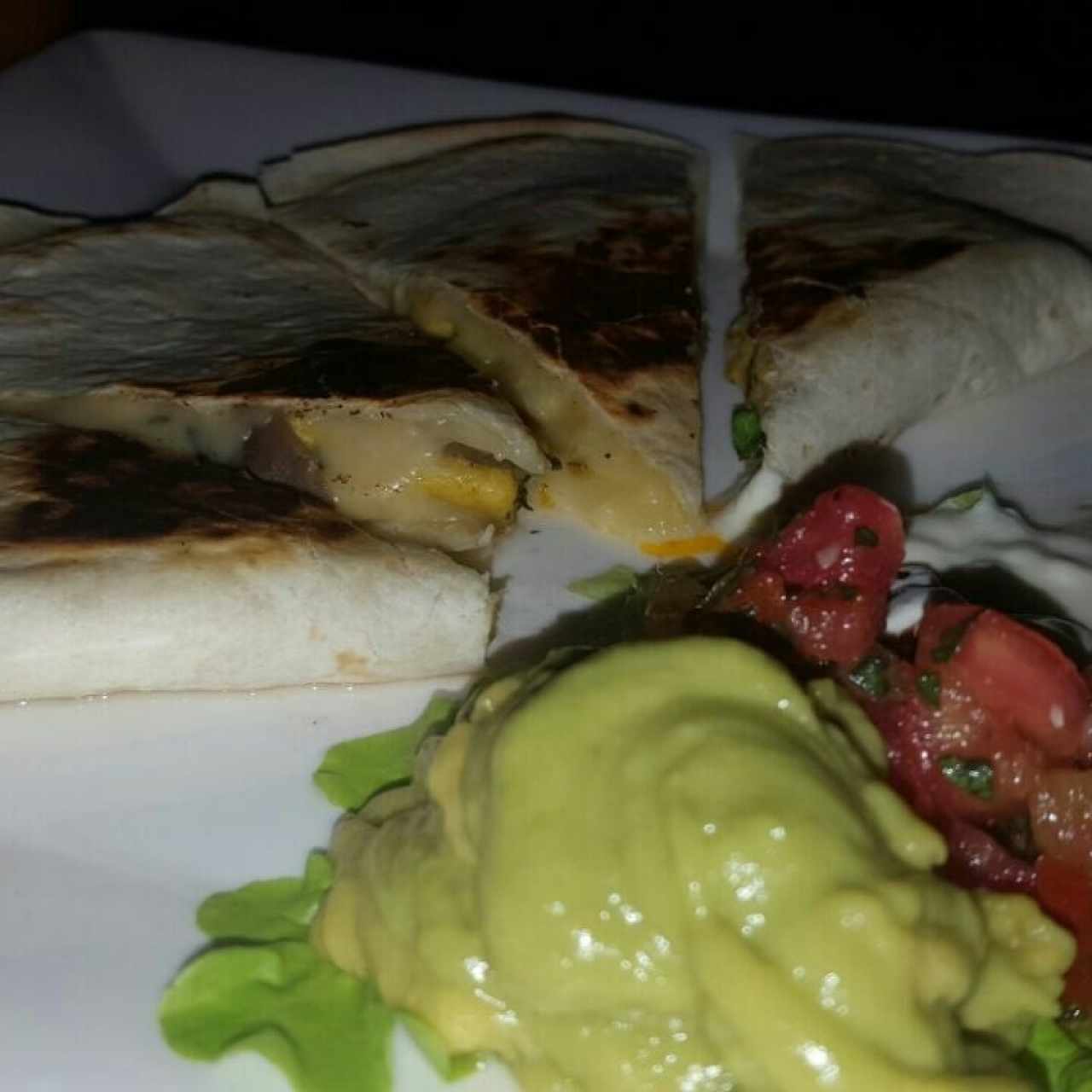 Quesadillas con hongos