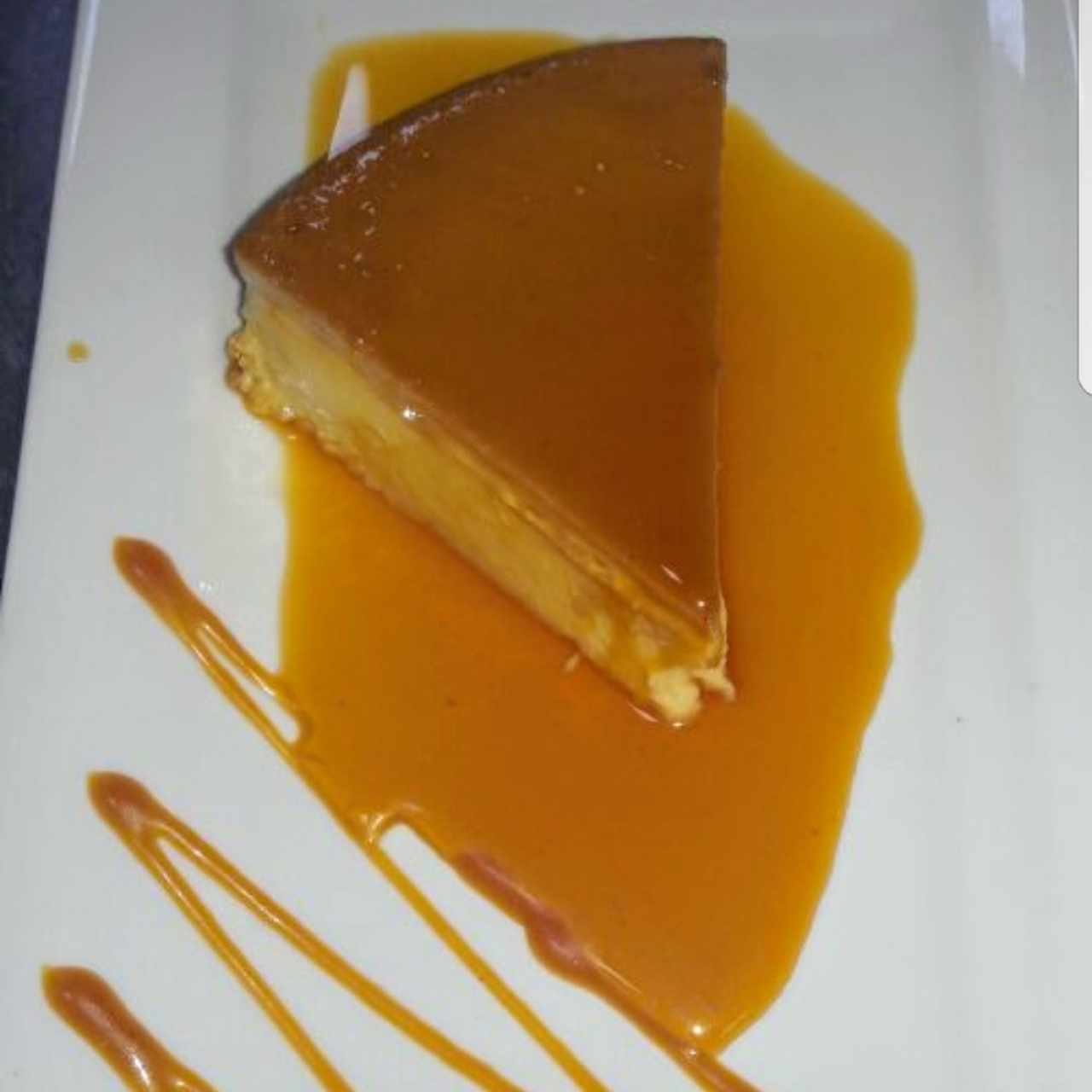 Flan de la casa 