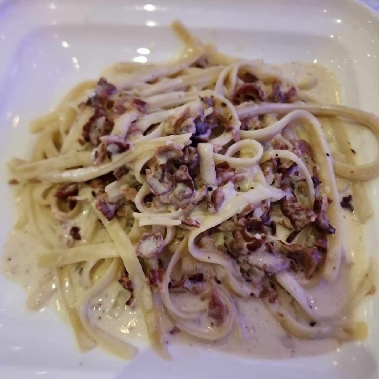 Fettuccini Carbonara Nostra