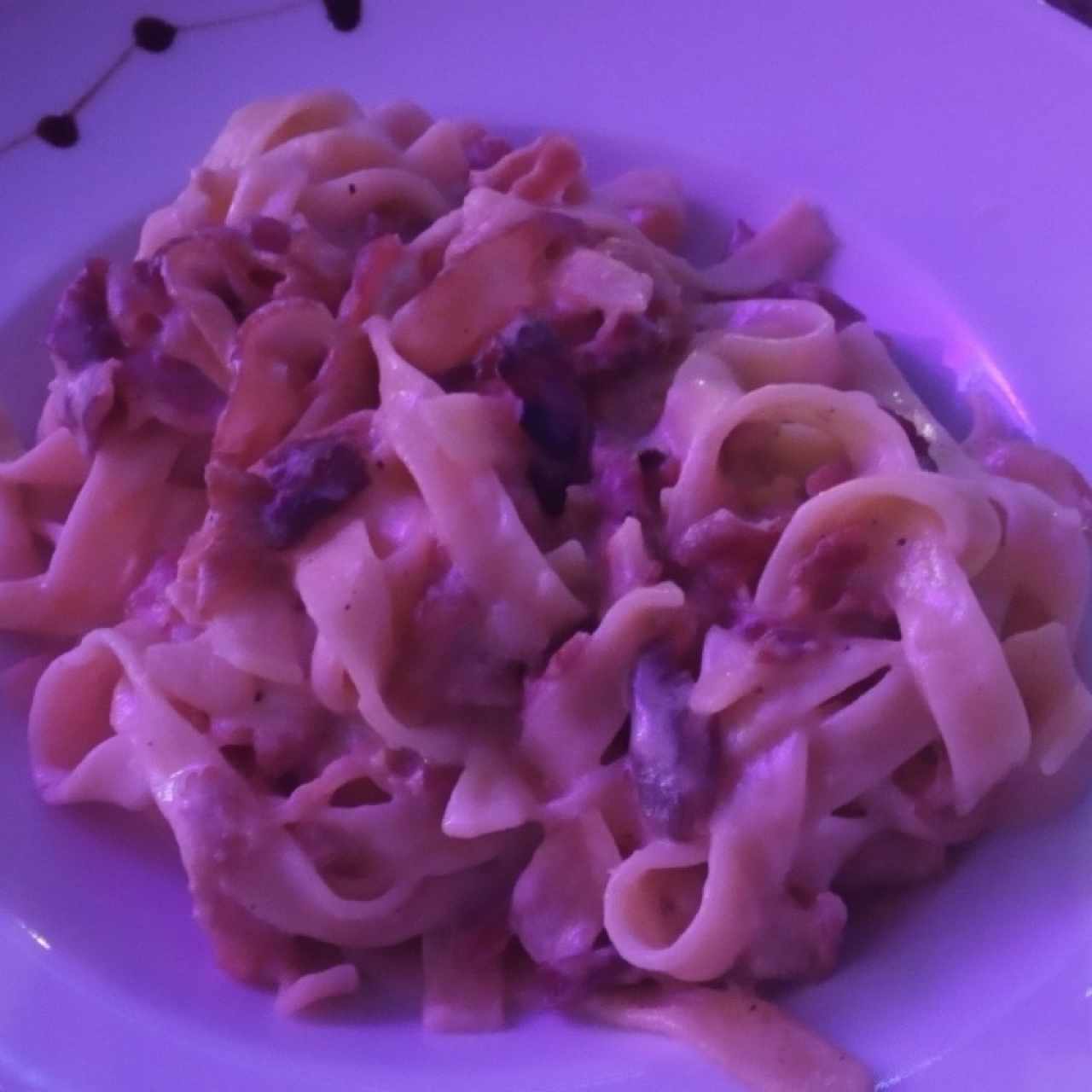 fettucini carbonara nostra