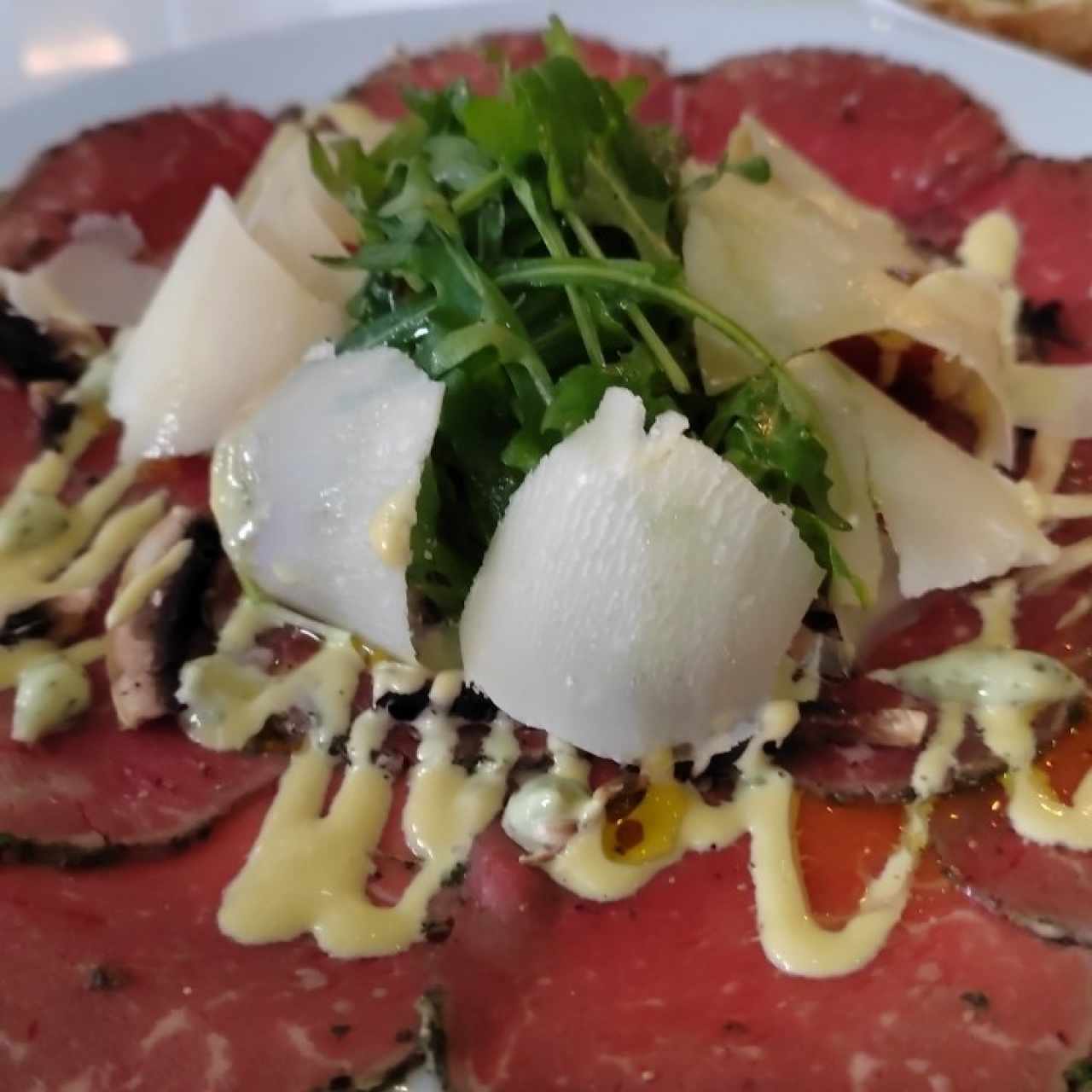 Carpaccio de res 