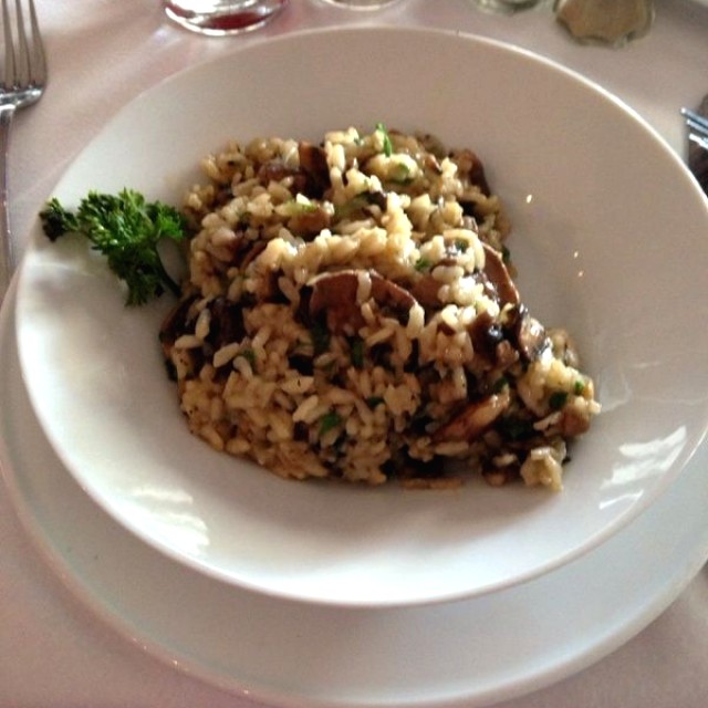 Risotto de hongos 