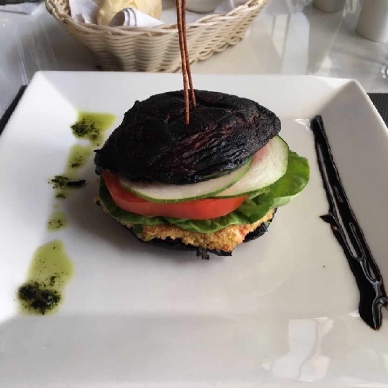 hamburguesa portobelo 