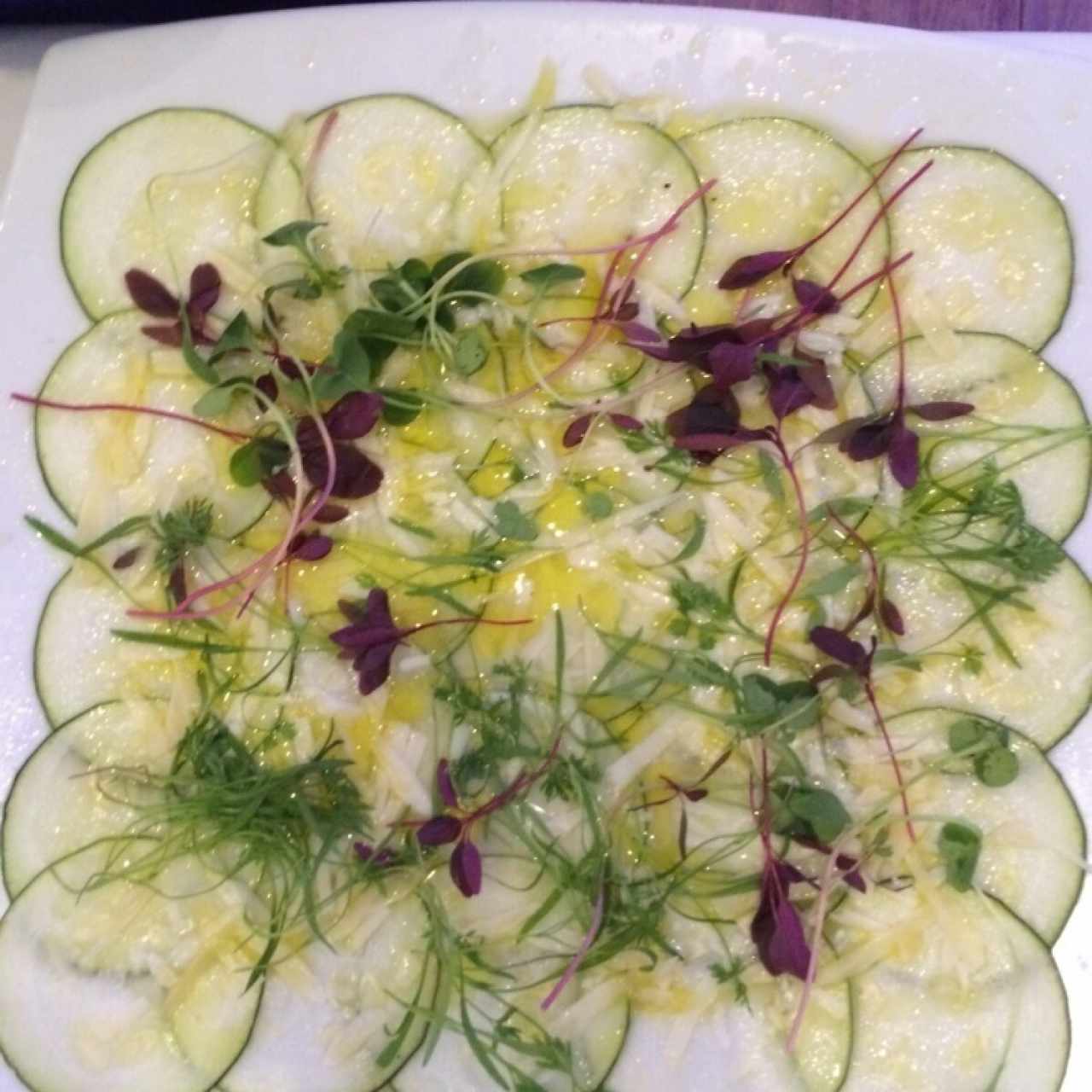 Carpaccio de Zucchini