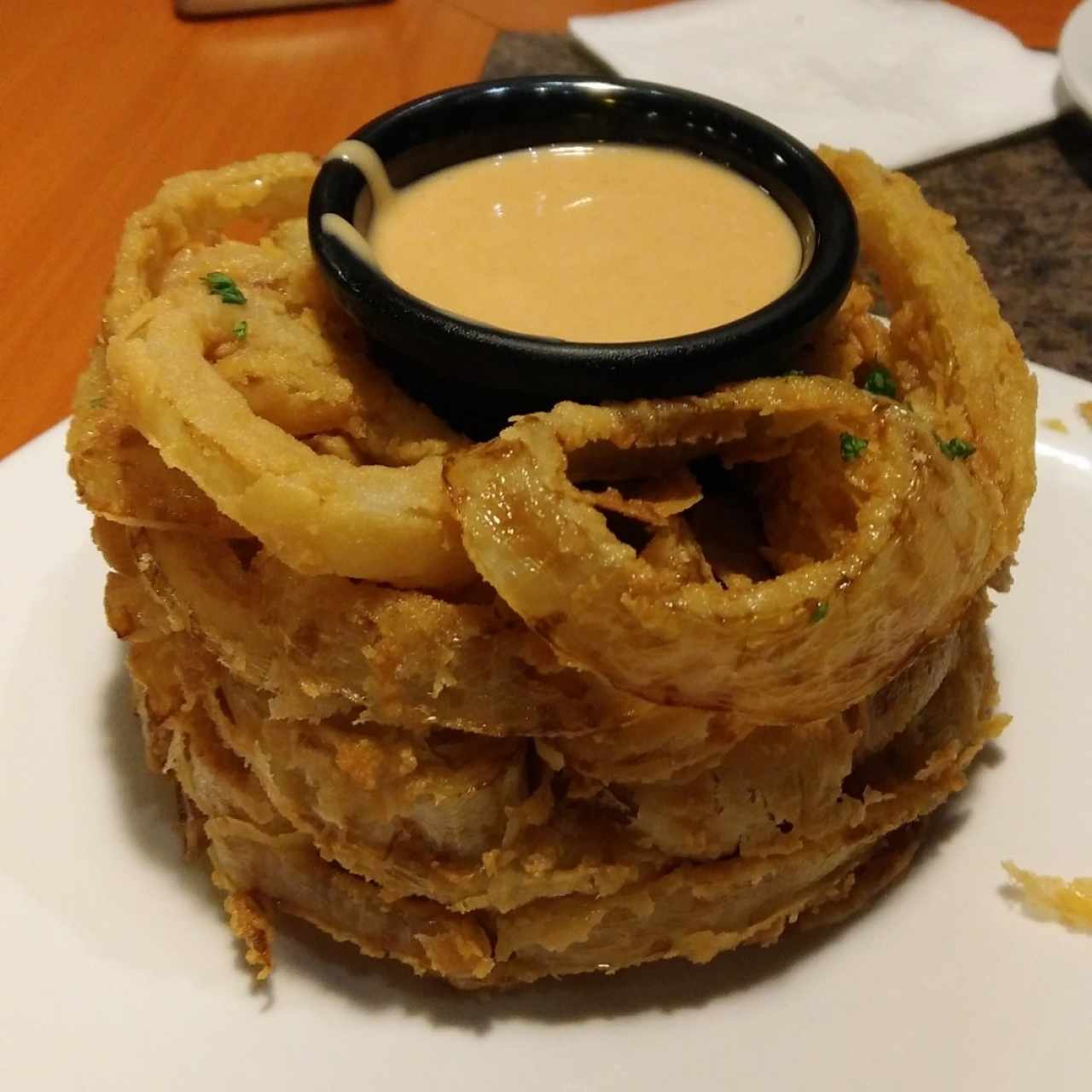 Onion loaf. (Aros de cebolla)