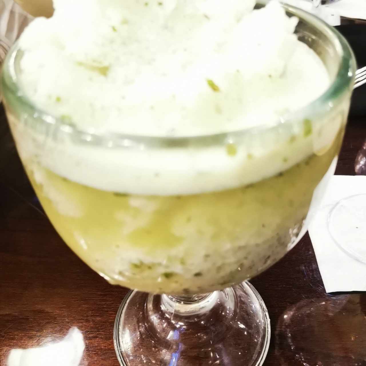 Limonada con hierbabuena