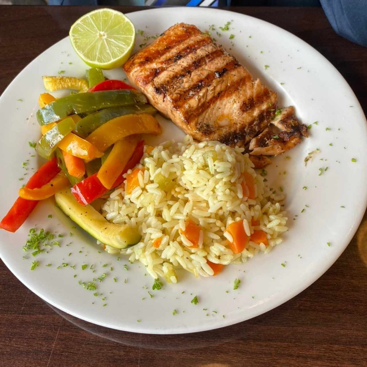 Seafood - Grilled Salmón