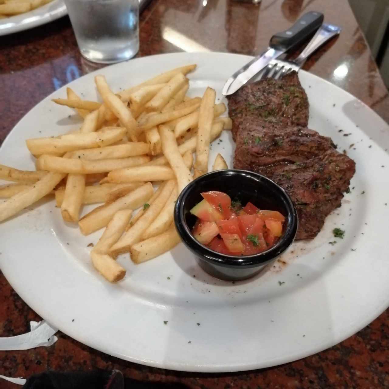 Texas Steak & French Fries