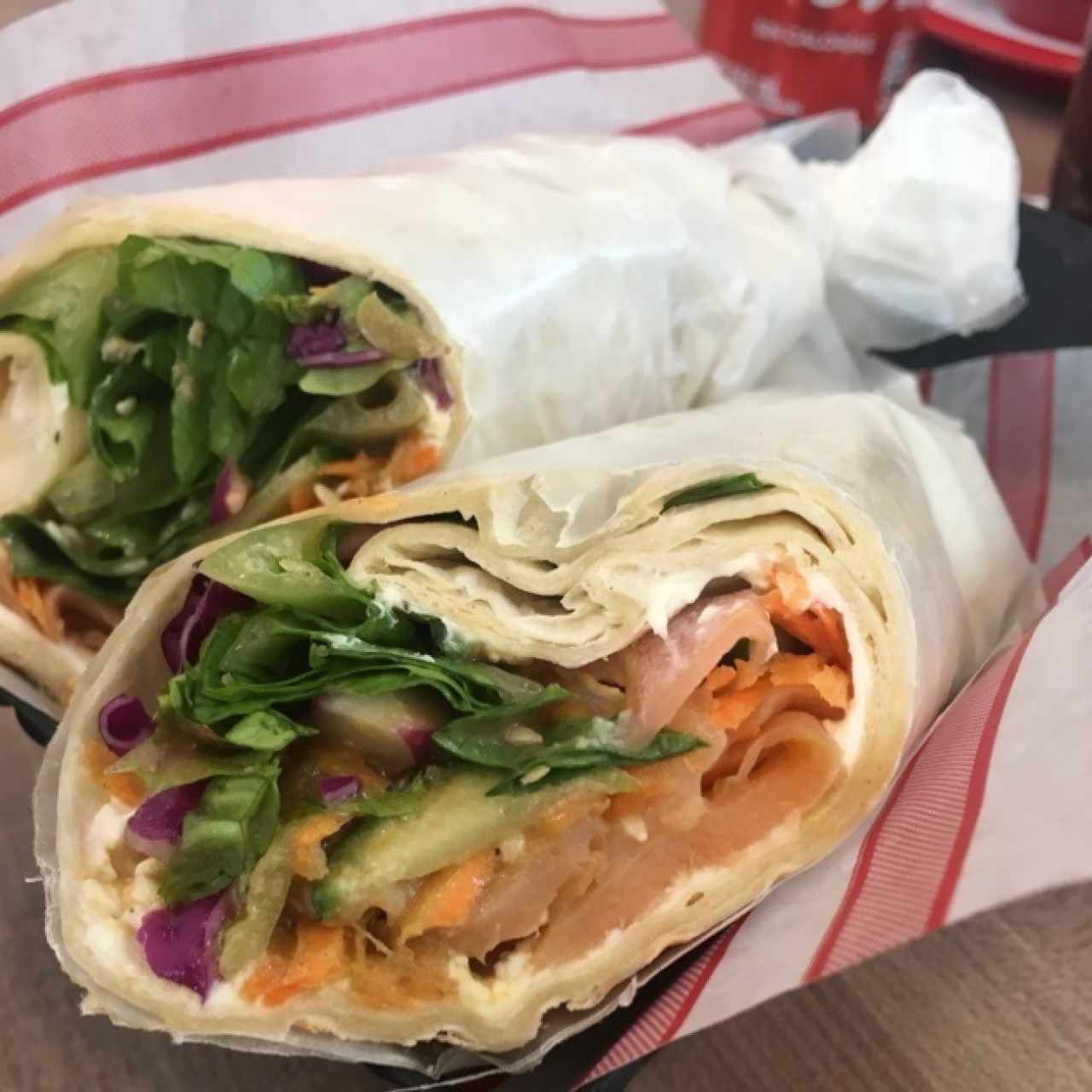 Salmon Sushi Wrap