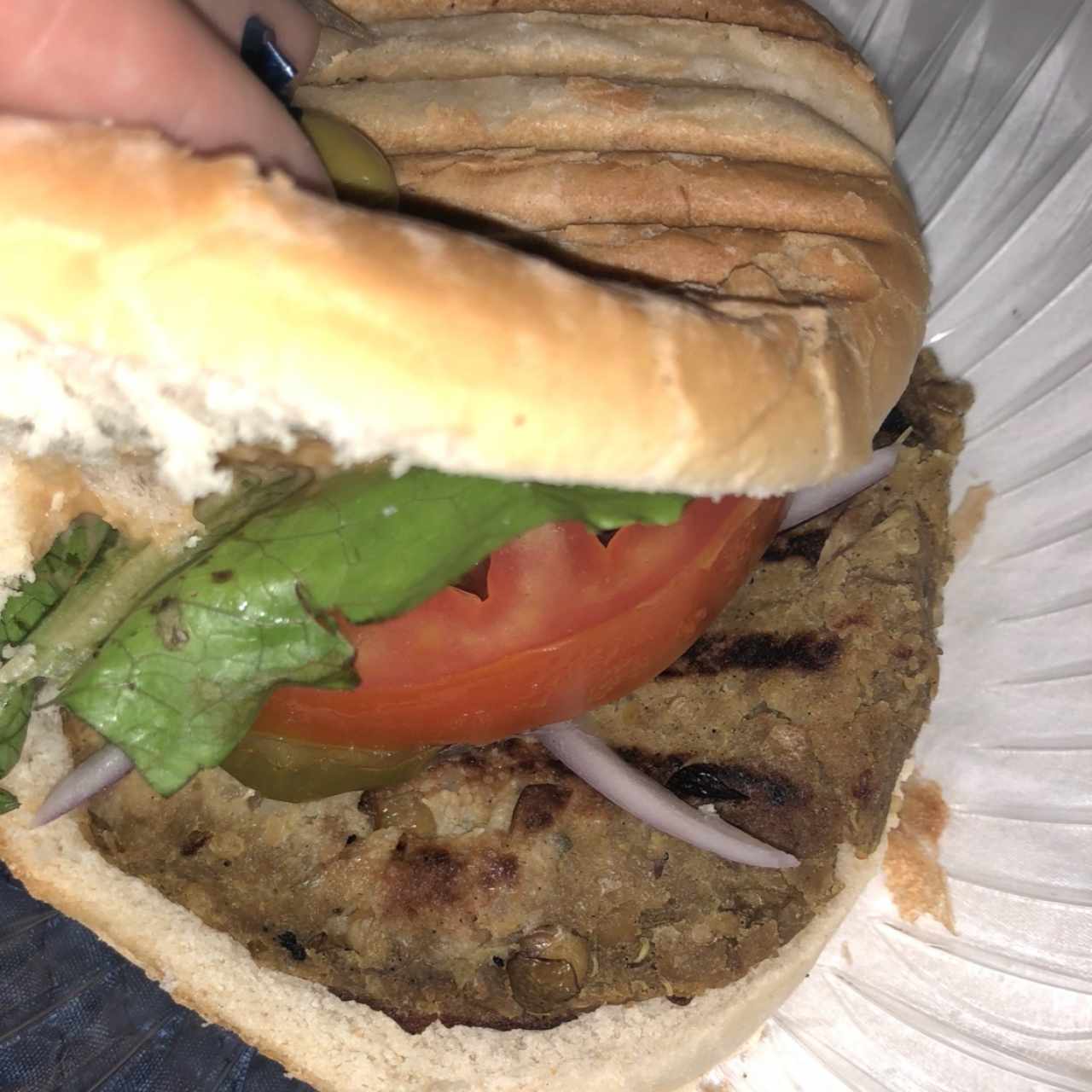 hamburguesa vegana