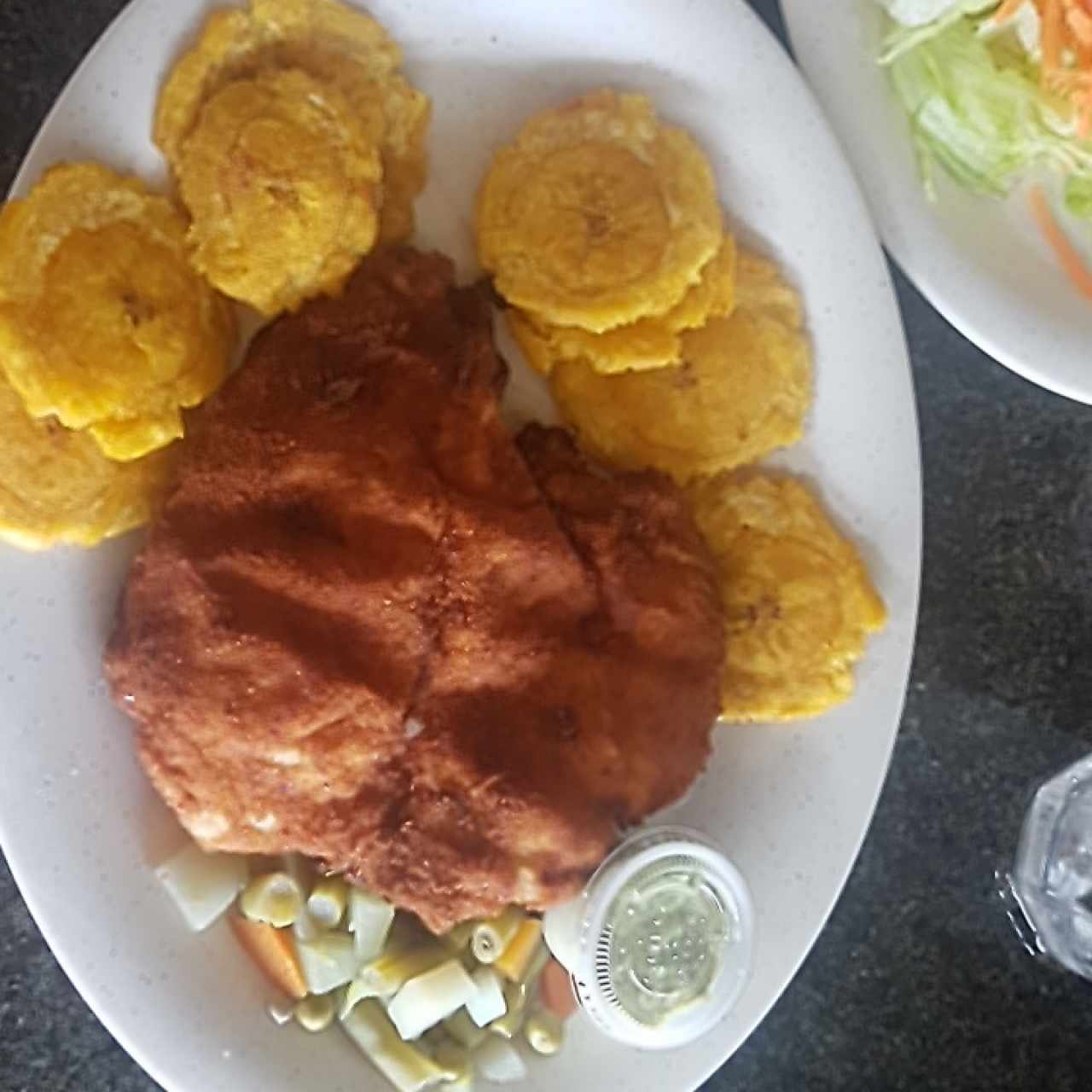 milanesa de pollo