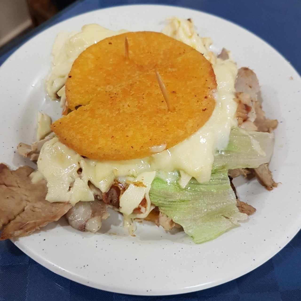 tortilla con pierna