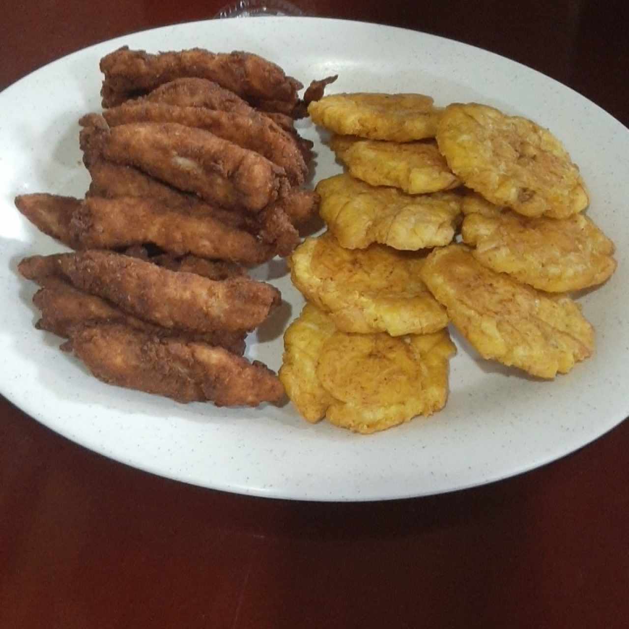 deditos de pollo con patacones