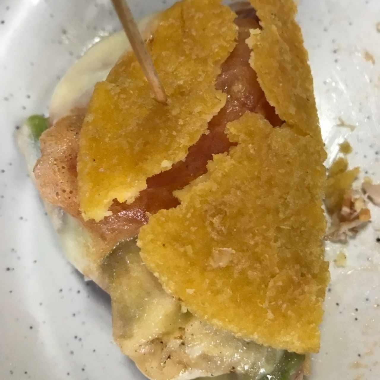 emparedado de tortilla