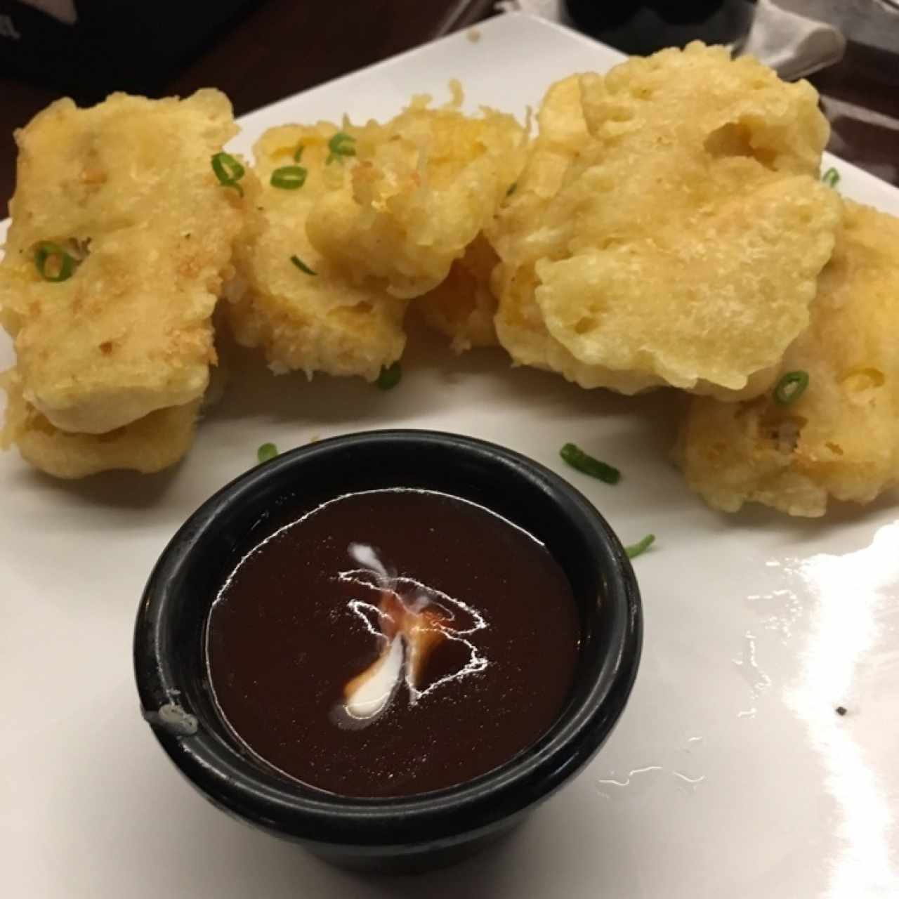 Platano tempura 