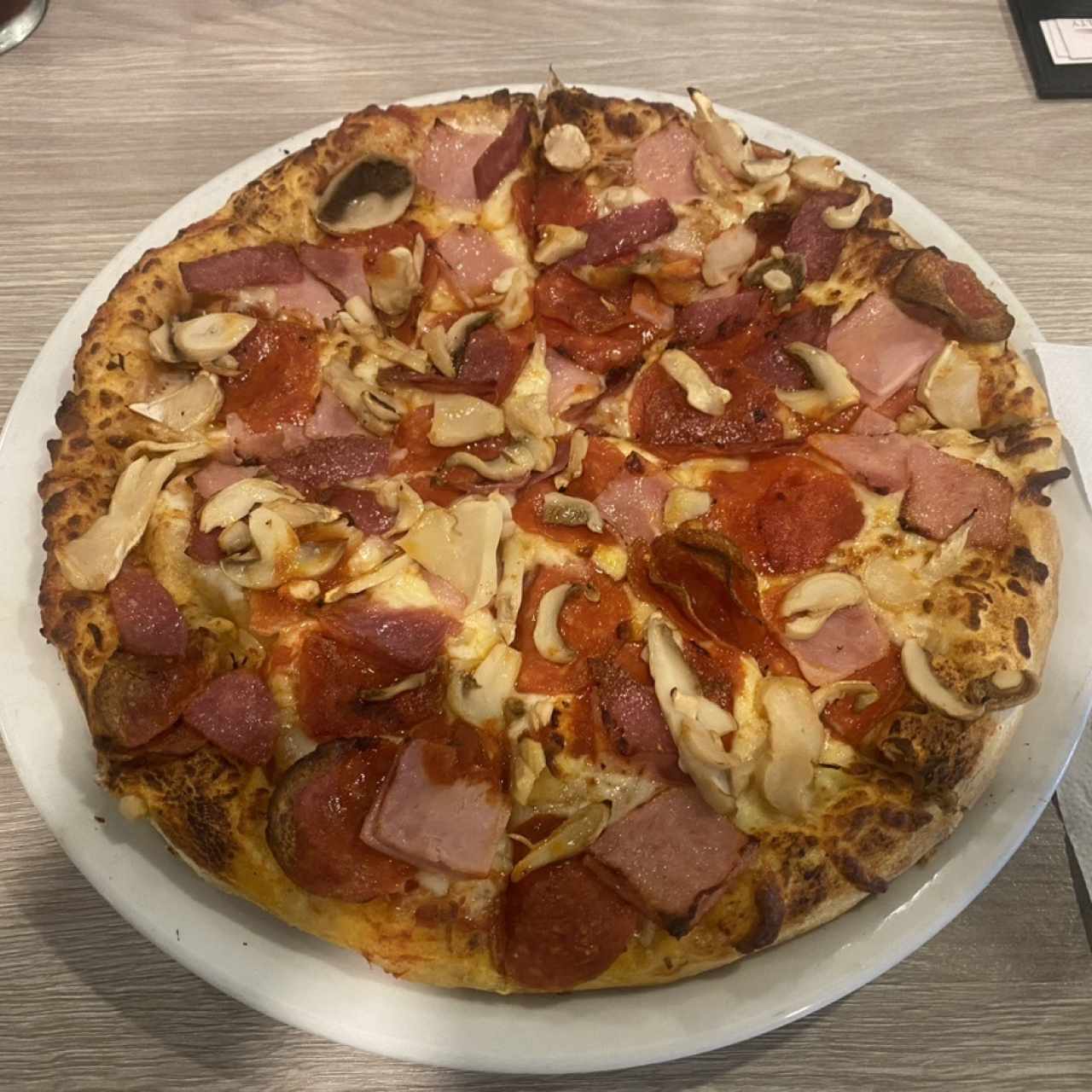 Pizzas - Pizza Italia + hongos