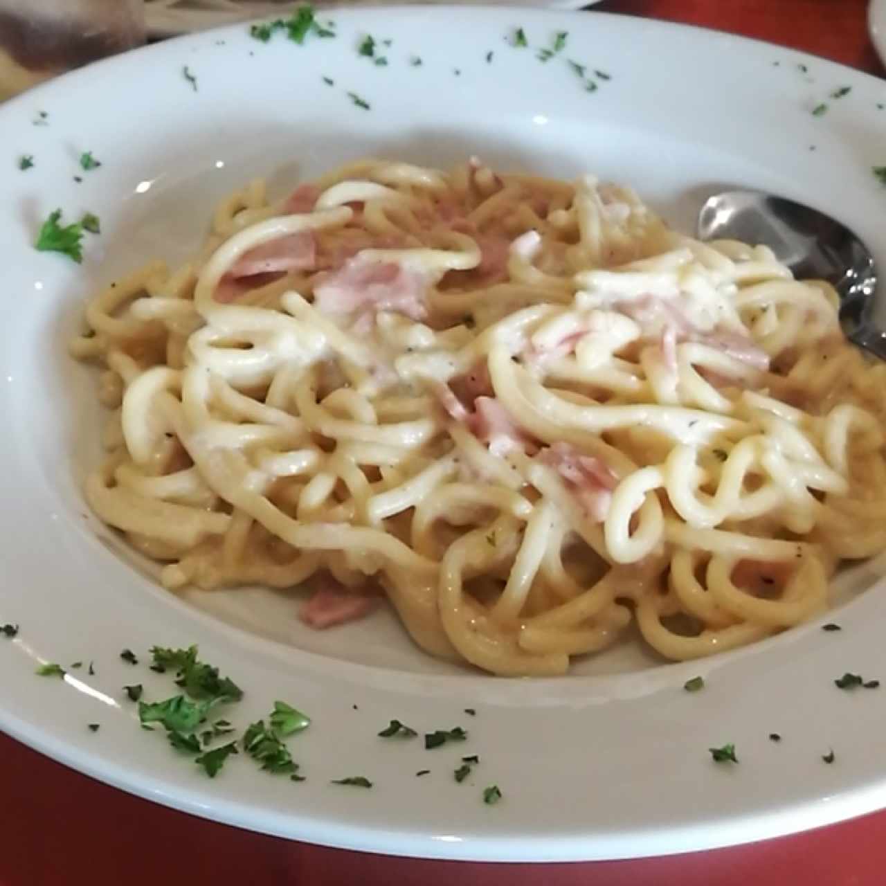 spaguetti alfredo