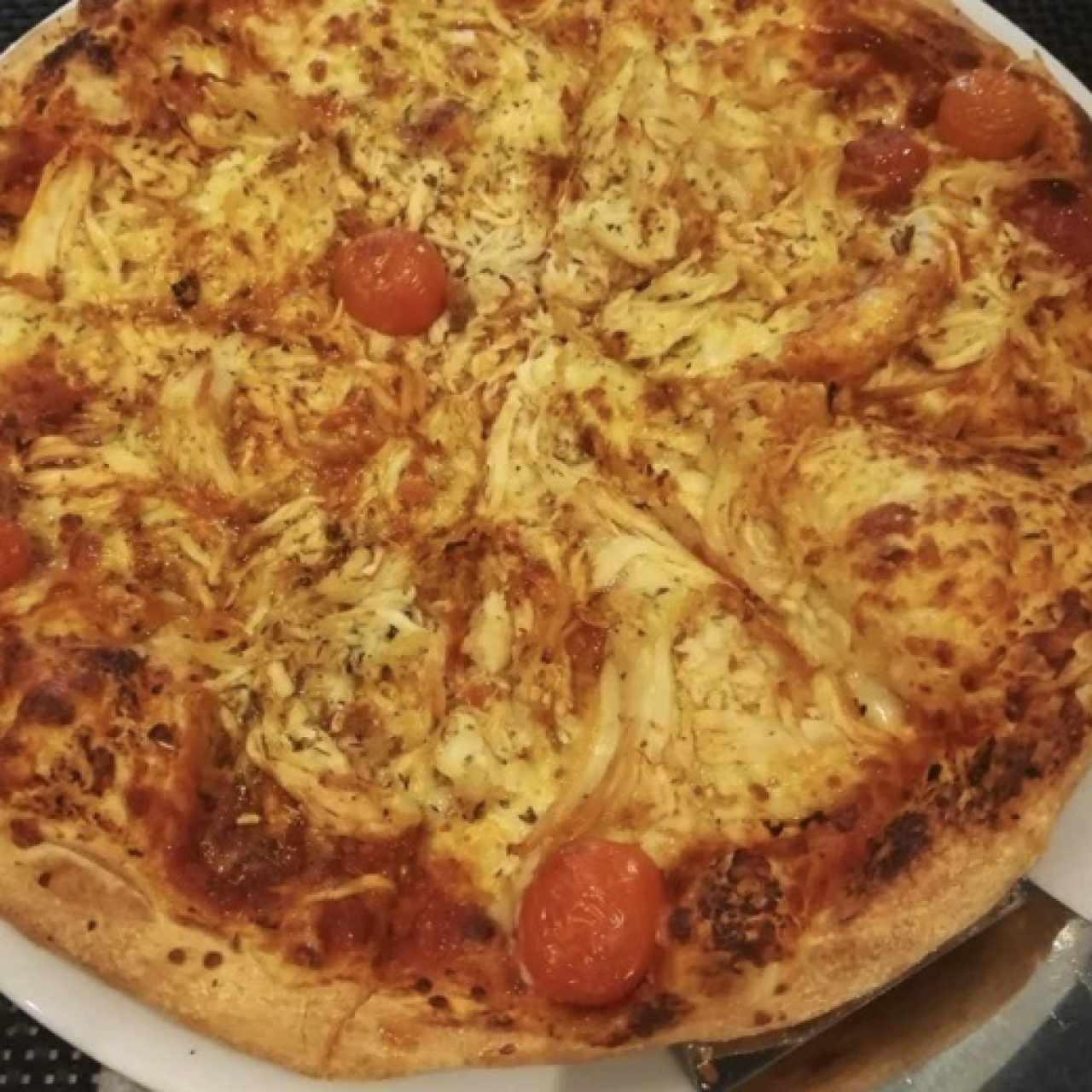 Pizza de pollo