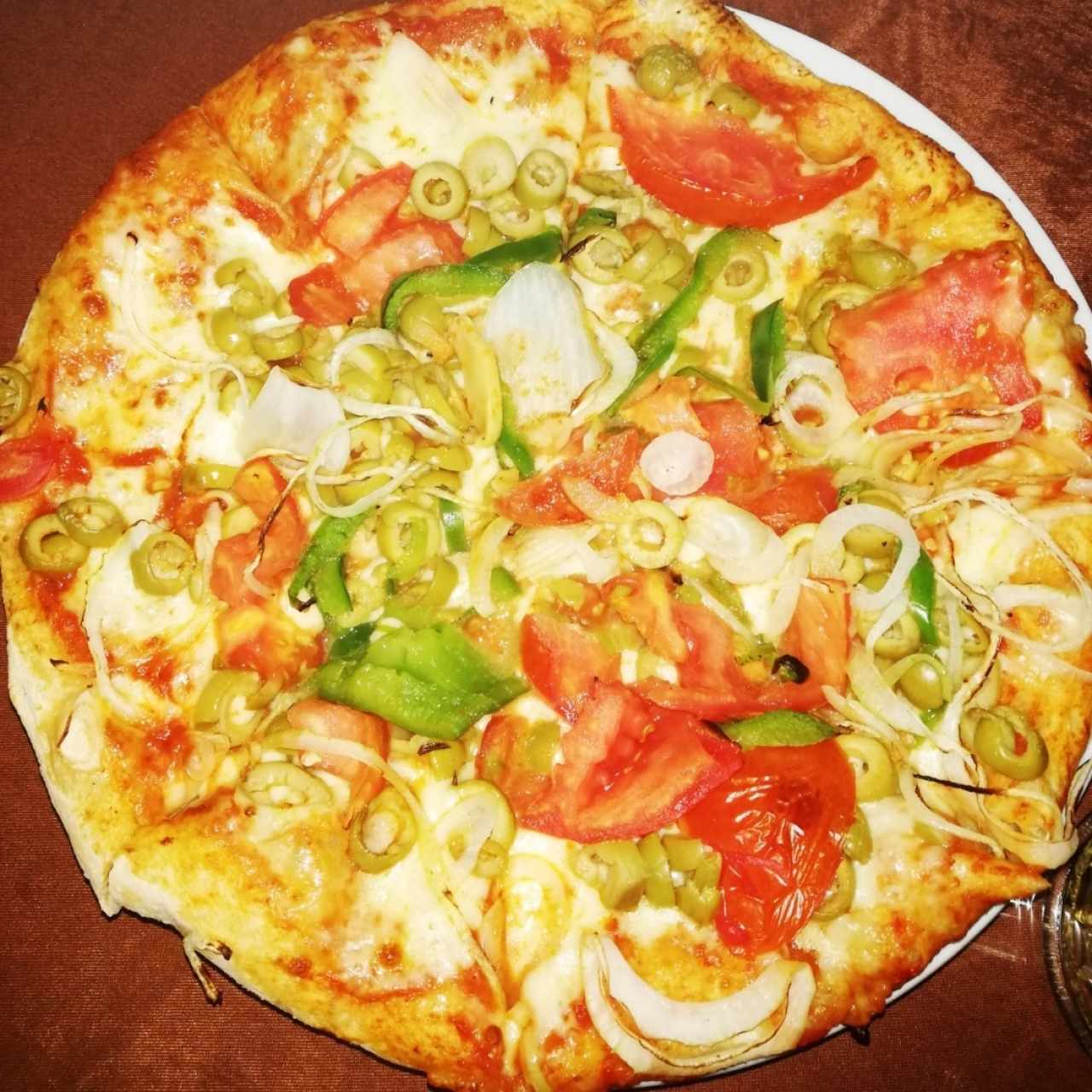 pizza de vegetales