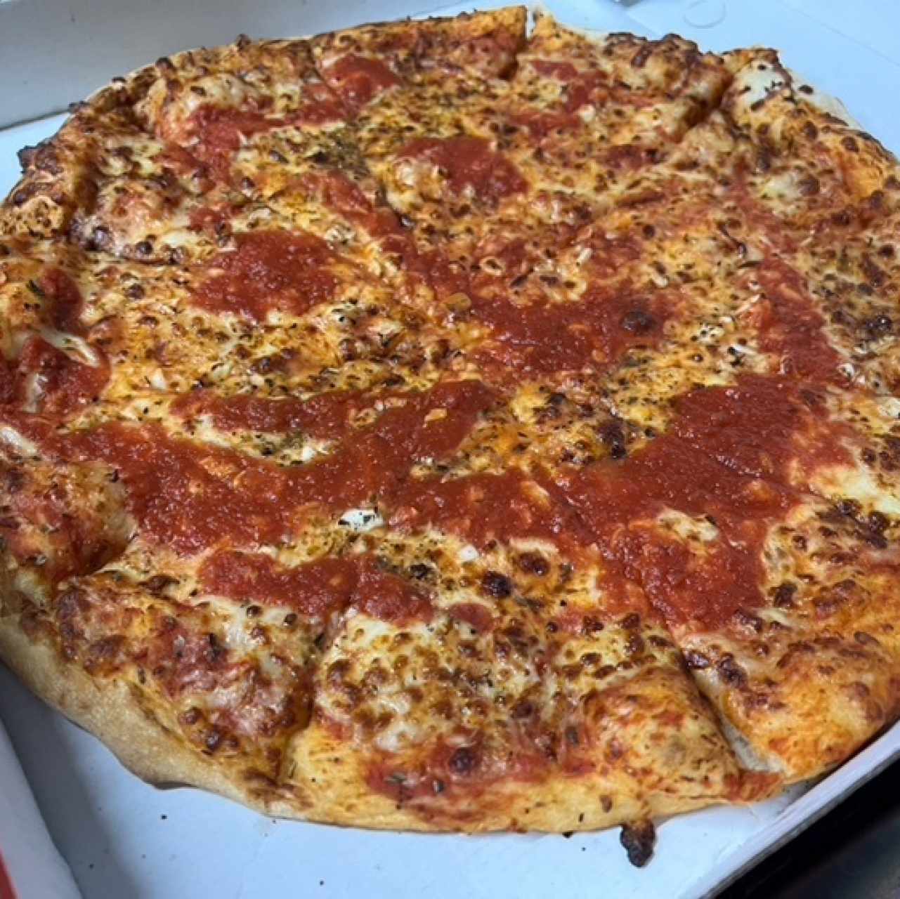Pizza Marinara con queso