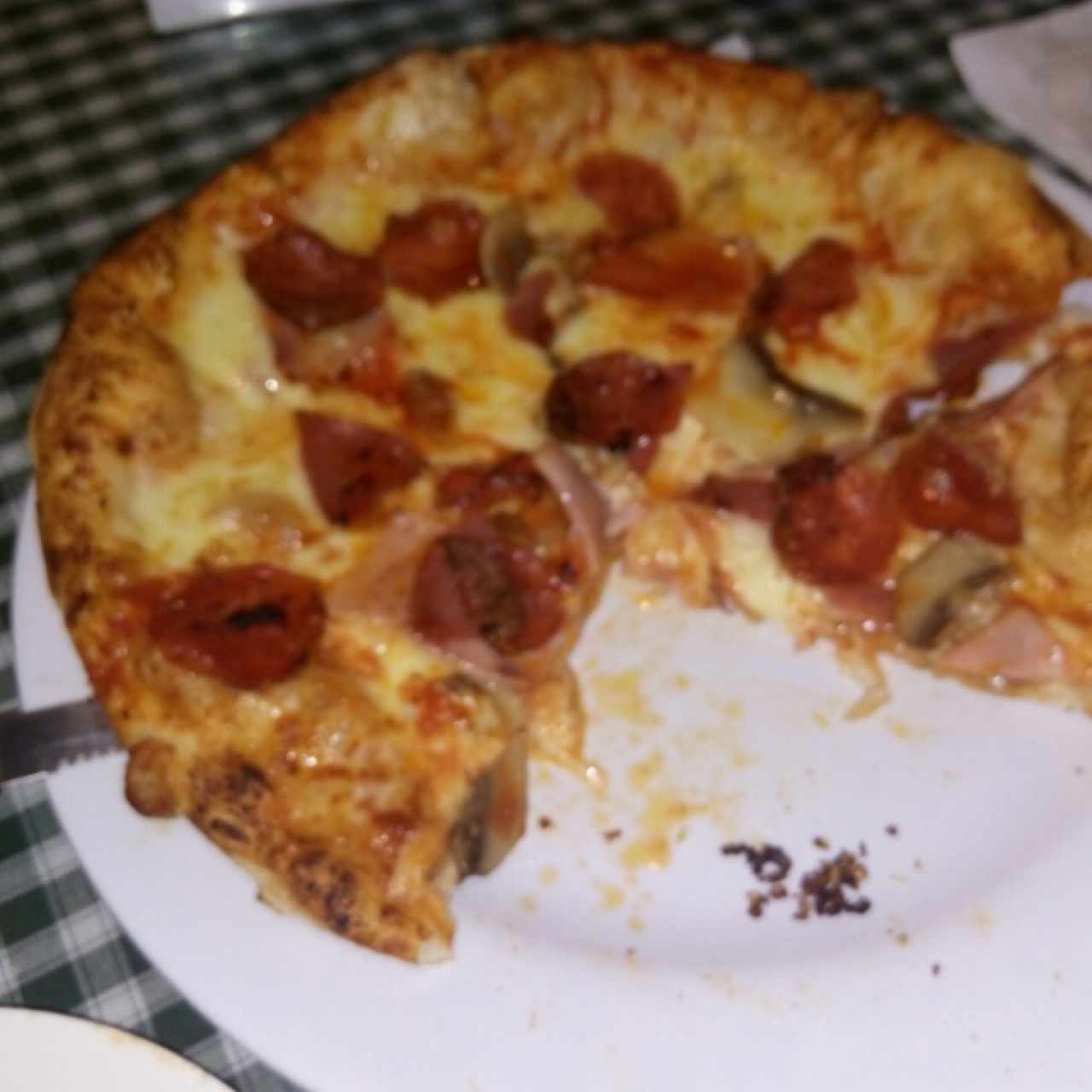 pizza Hongos