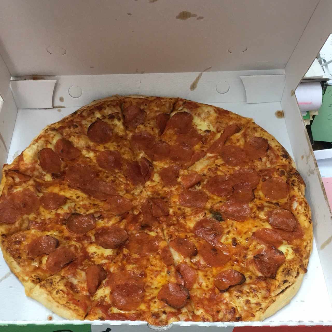 Pizza de peperoni 